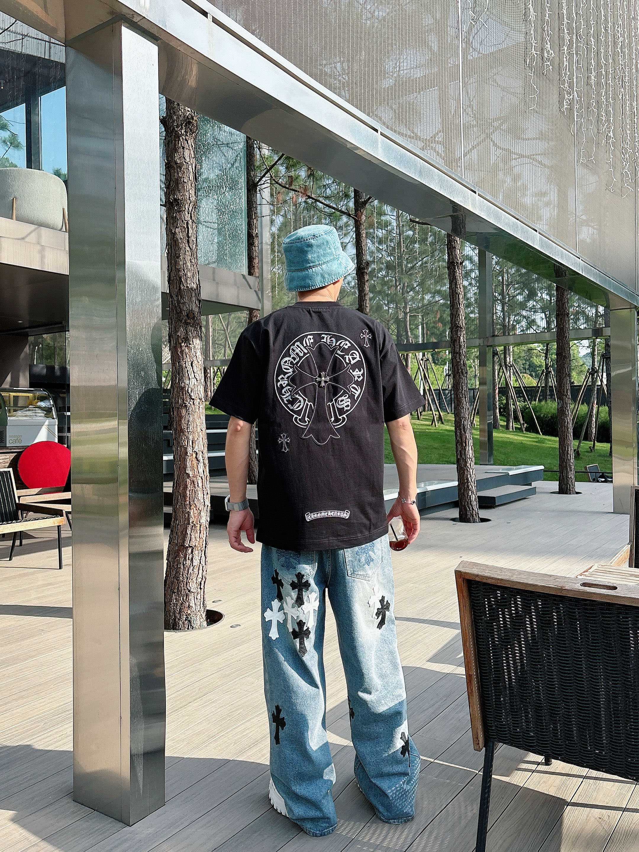 LuxluxHouse Best Quality Clothes Chrome Hearts T-shirt