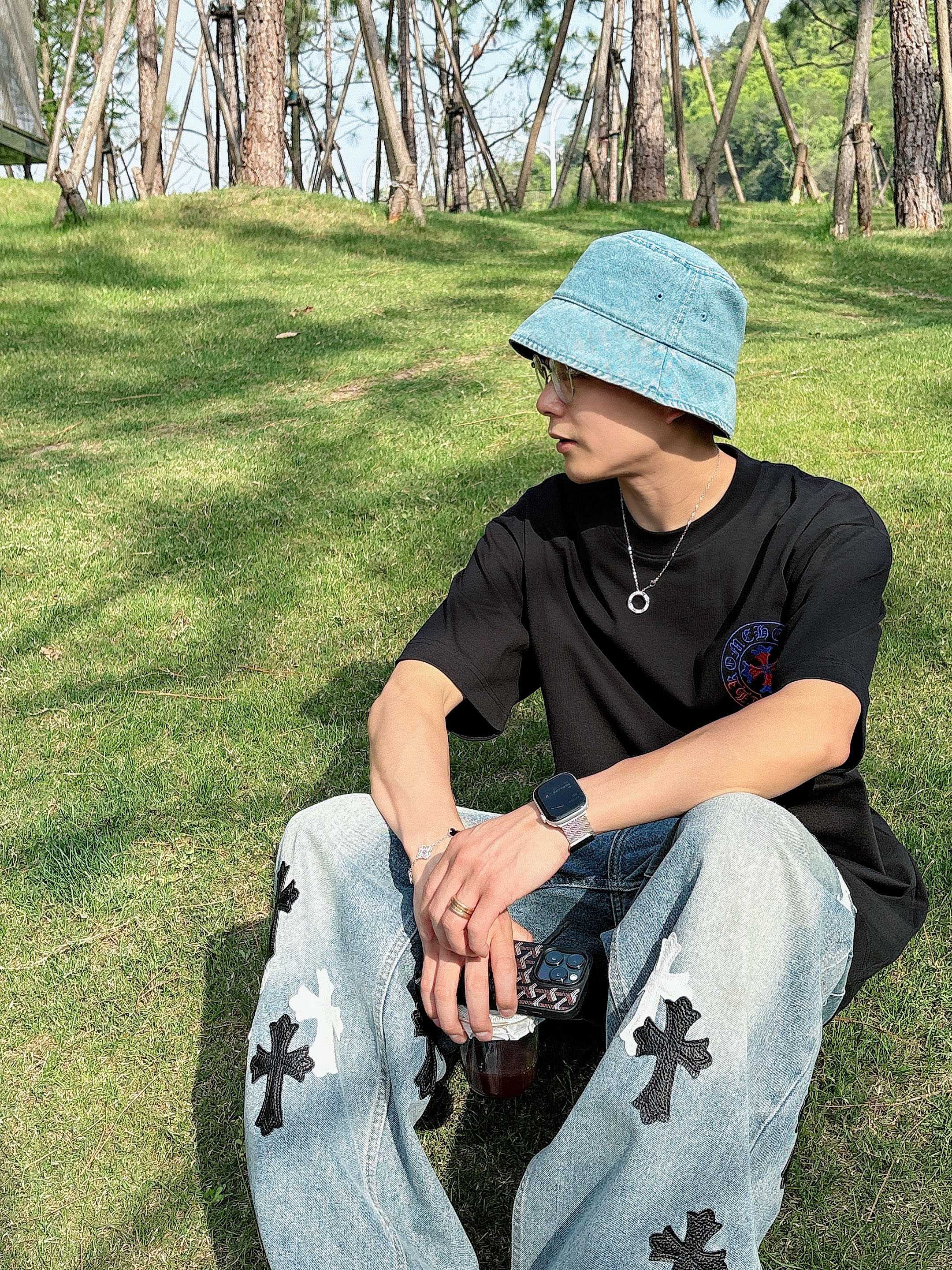 LuxluxHouse Best Quality Clothes Chrome Hearts T-shirt