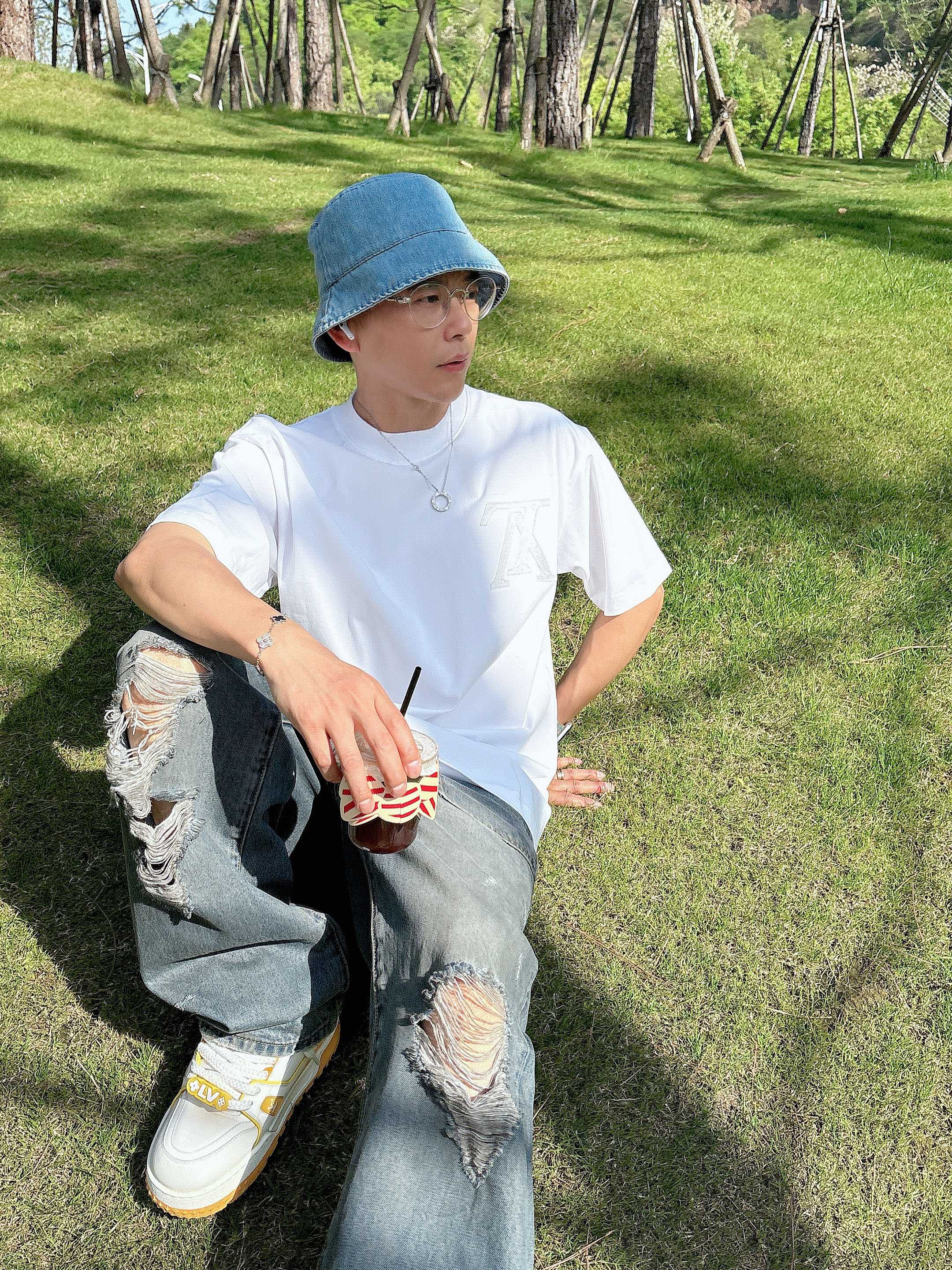 LuxluxHouse Best Quality Clothes T-shirt Louis Vuitton