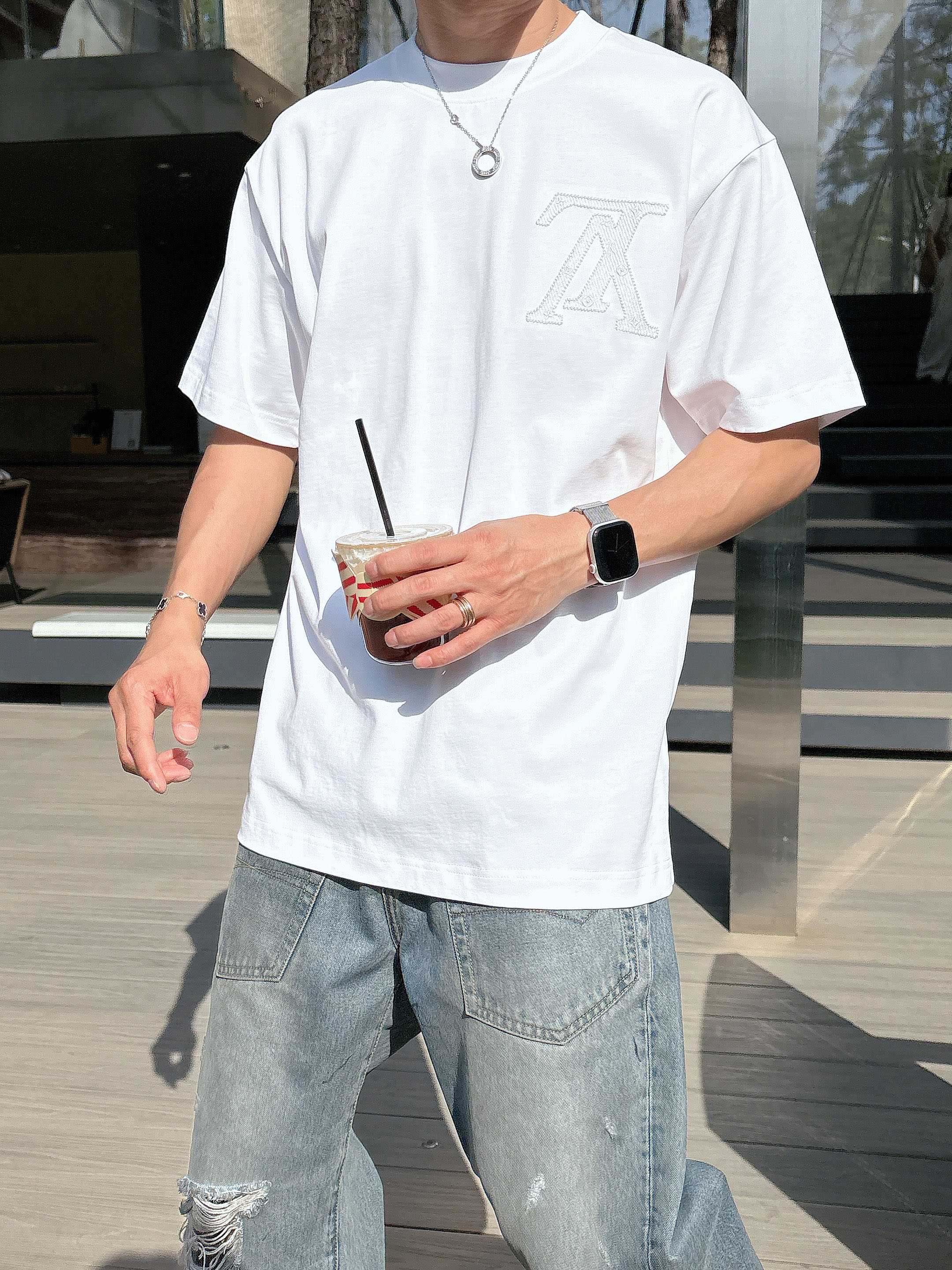 LuxluxHouse Best Quality Clothes T-shirt Louis Vuitton