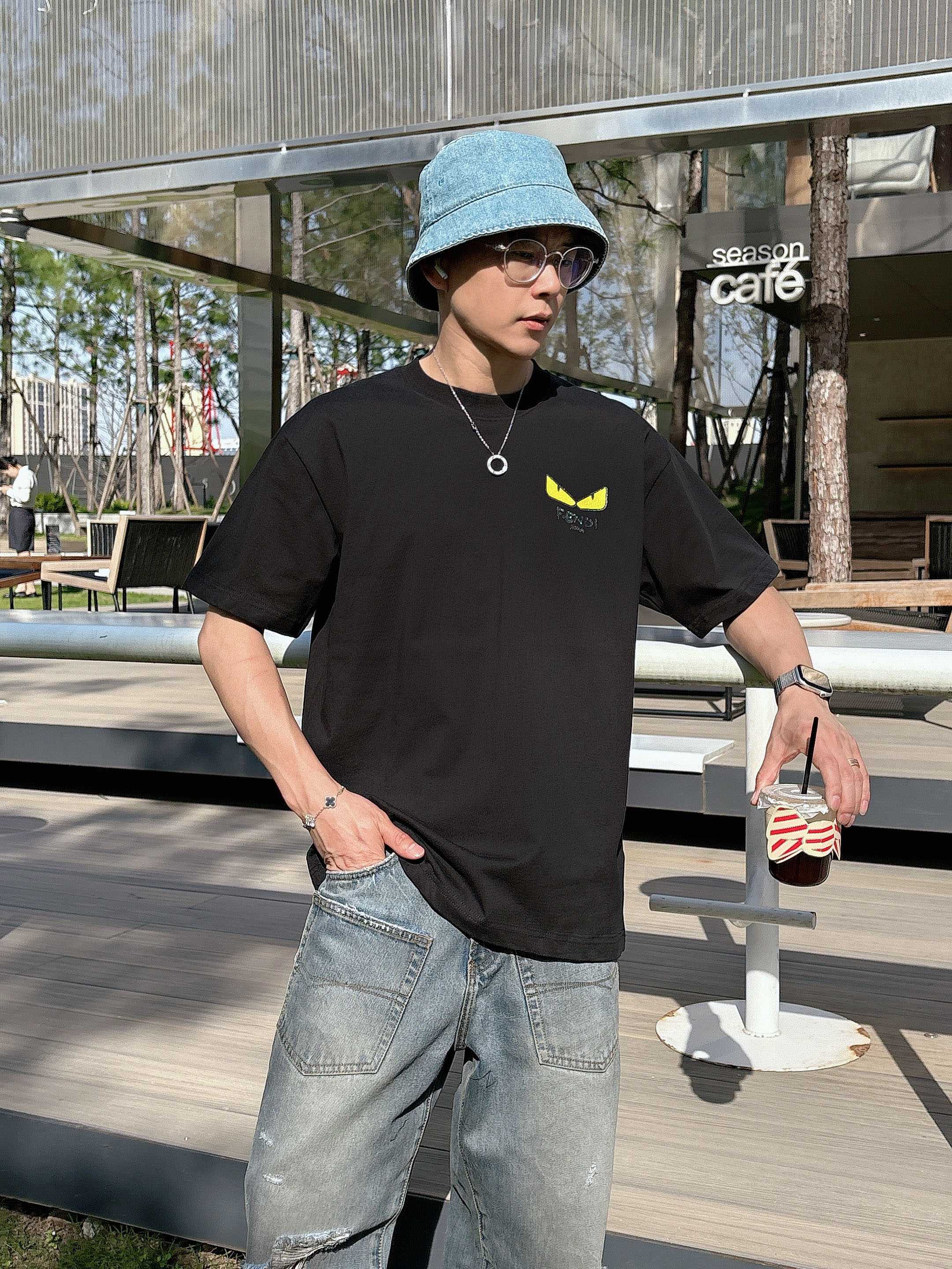 LuxluxHouse Best Quality Clothes Fendi T-shirt