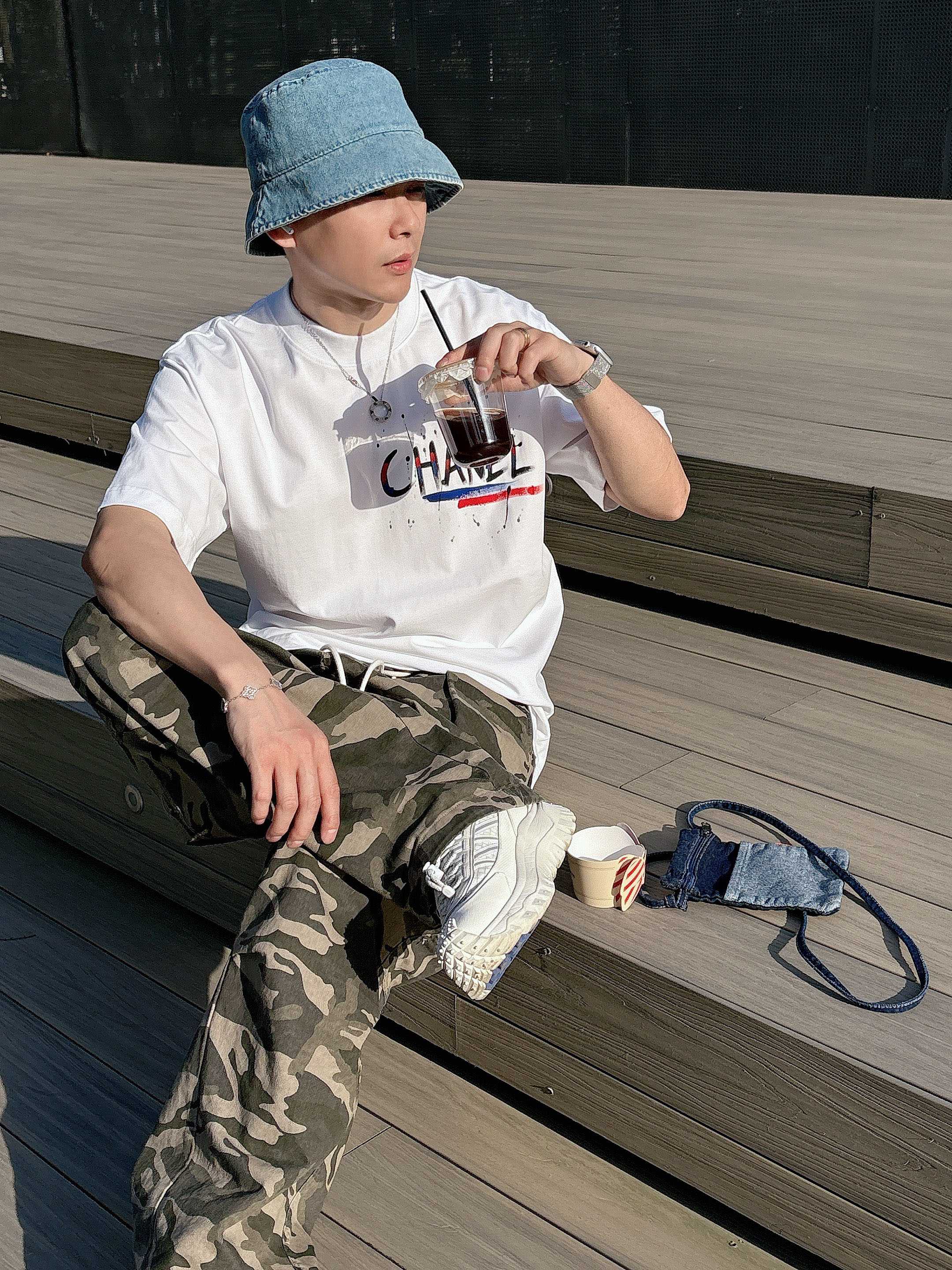 LuxluxHouse Best Quality Clothes T-shirt Chanel & Maison Margiela