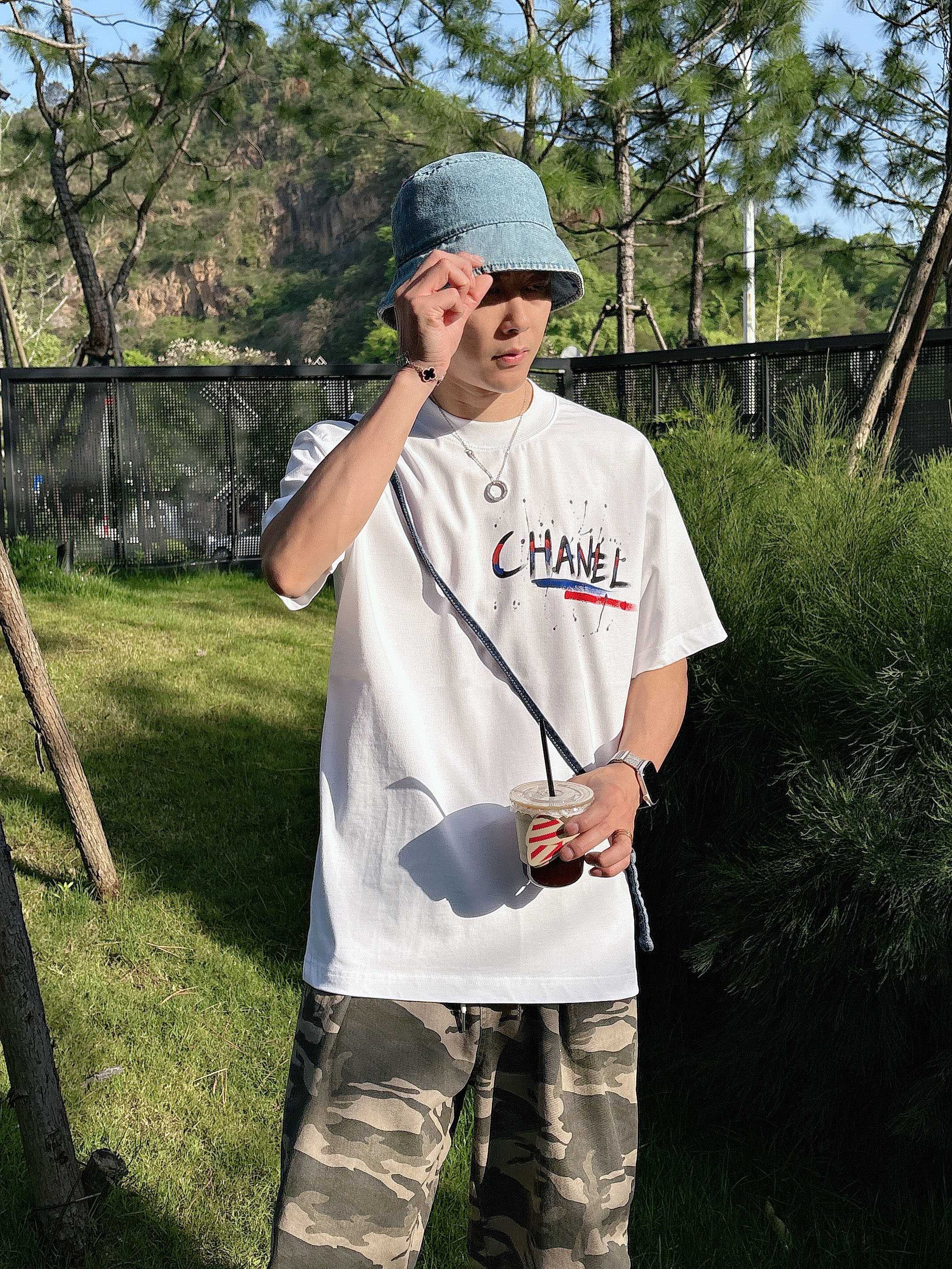 LuxluxHouse Best Quality Clothes T-shirt Chanel & Maison Margiela