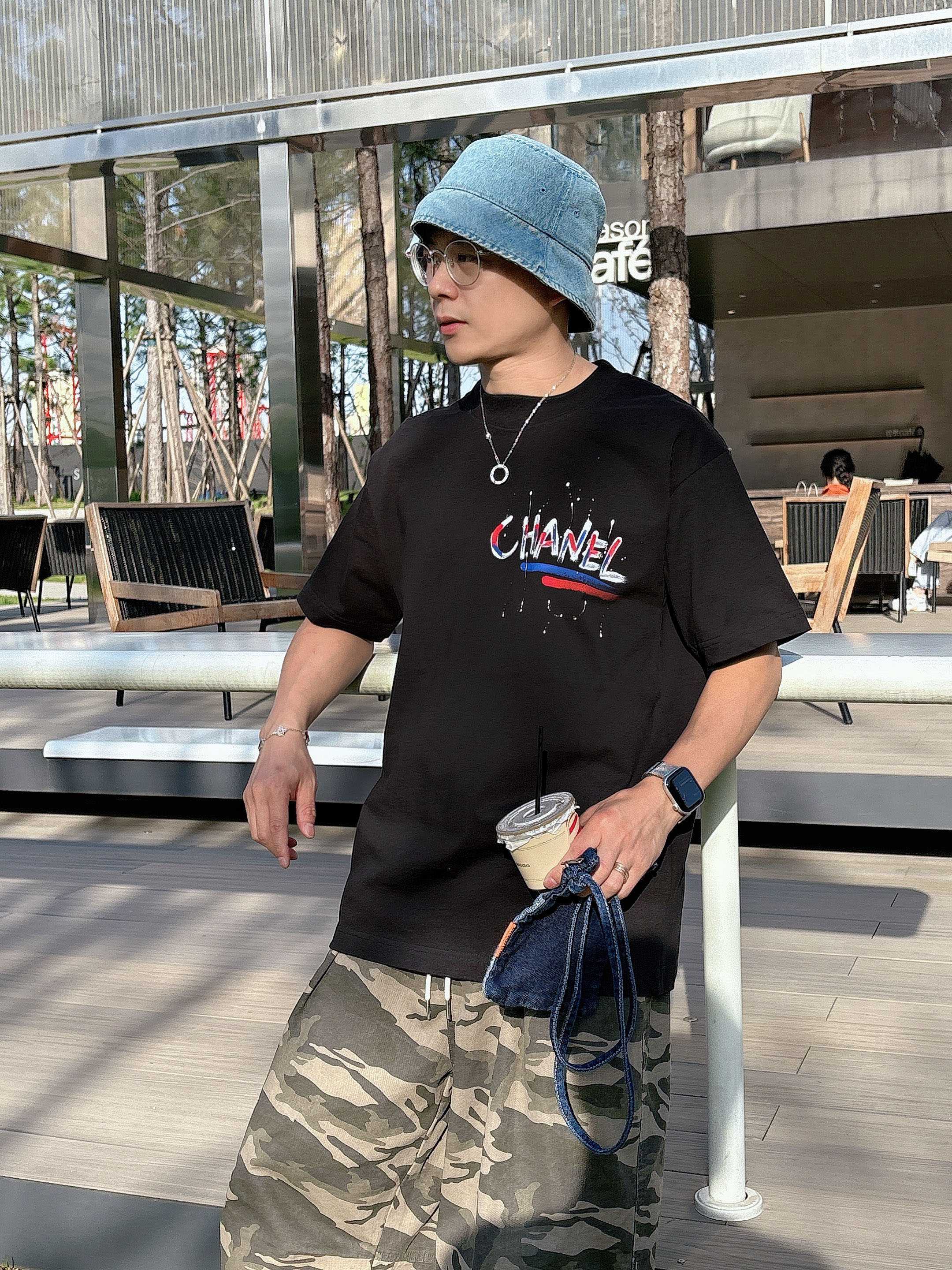 LuxluxHouse Best Quality Clothes T-shirt Chanel & Maison Margiela