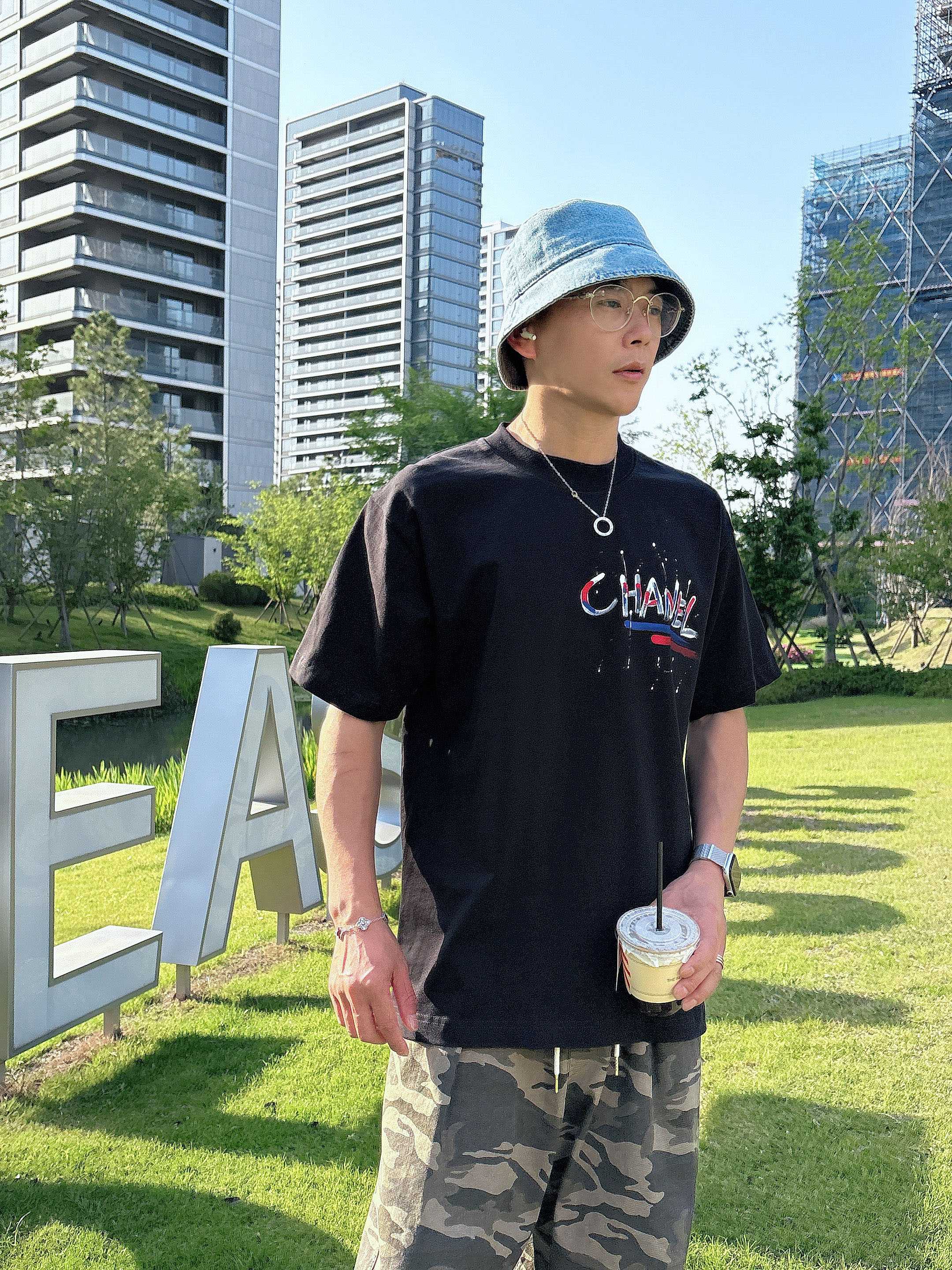 LuxluxHouse Best Quality Clothes T-shirt Chanel & Maison Margiela