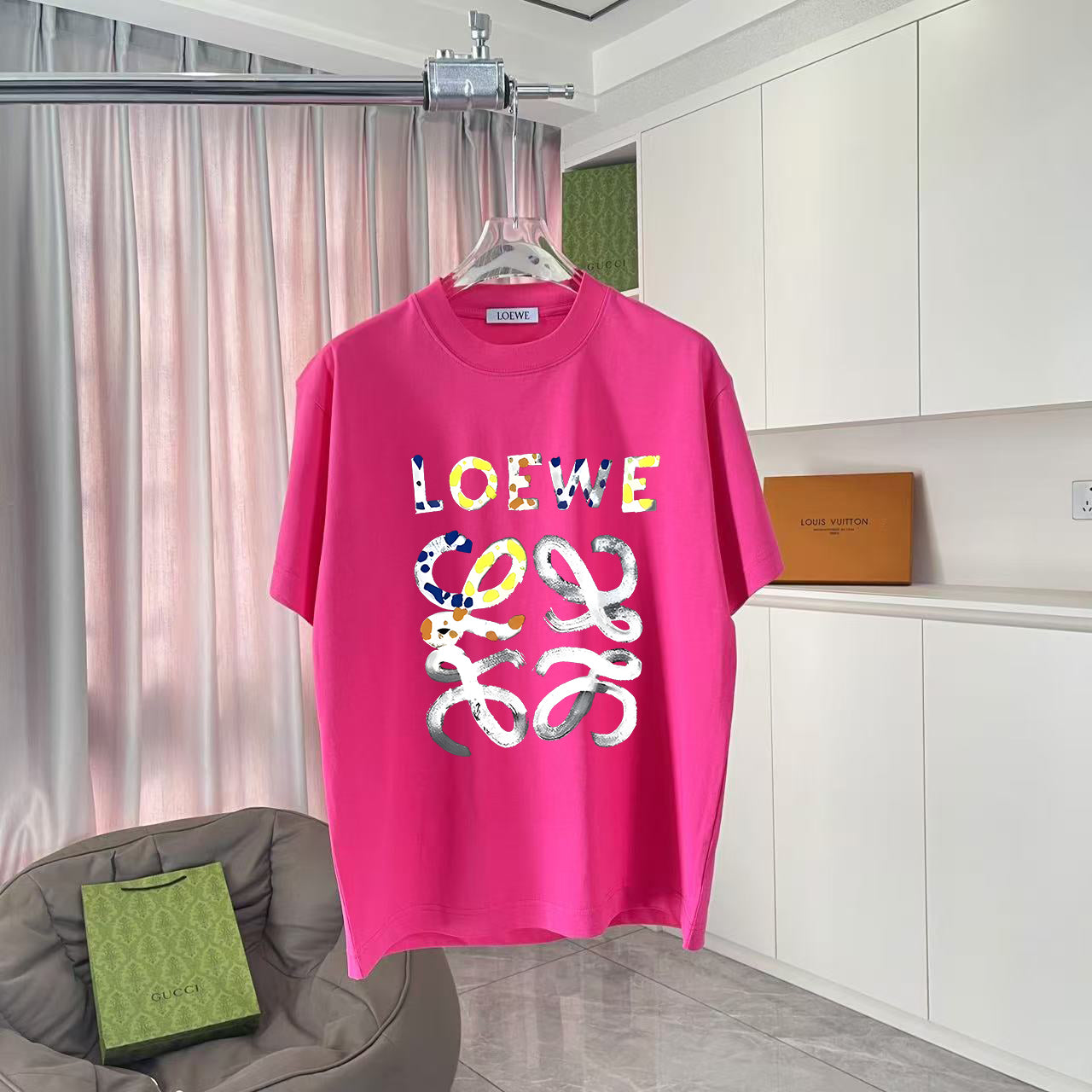 LuxluxHouse Best Quality Clothes T-shirt Loewe