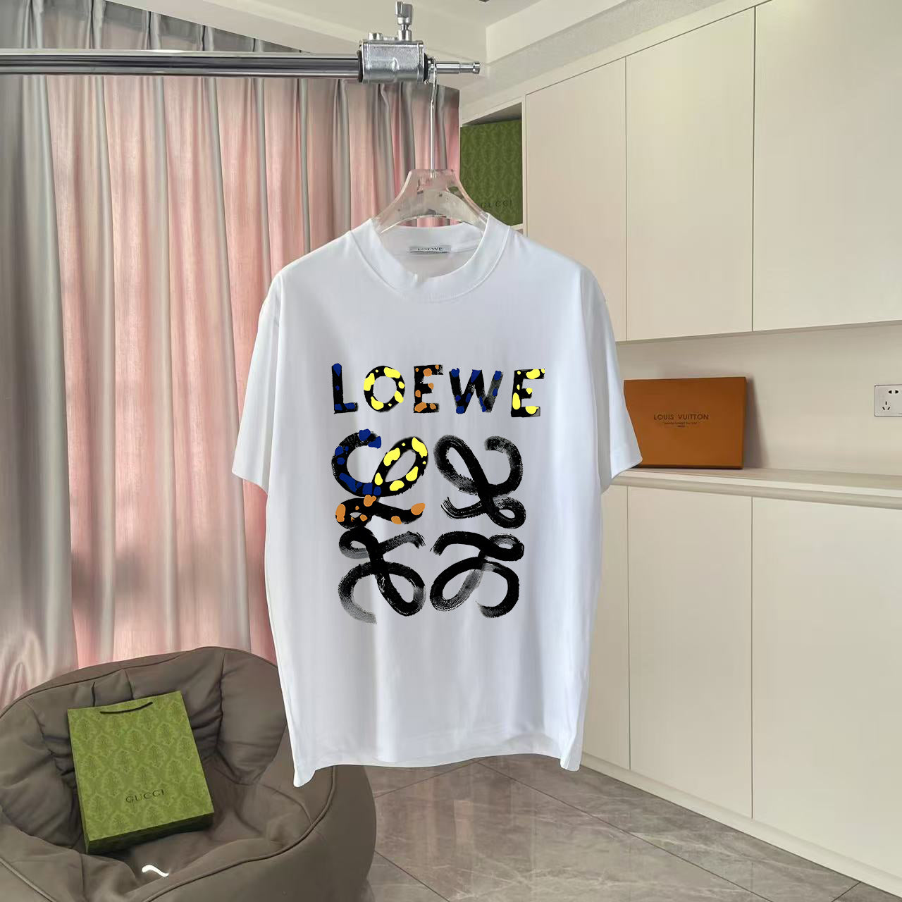 LuxluxHouse Best Quality Clothes T-shirt Loewe