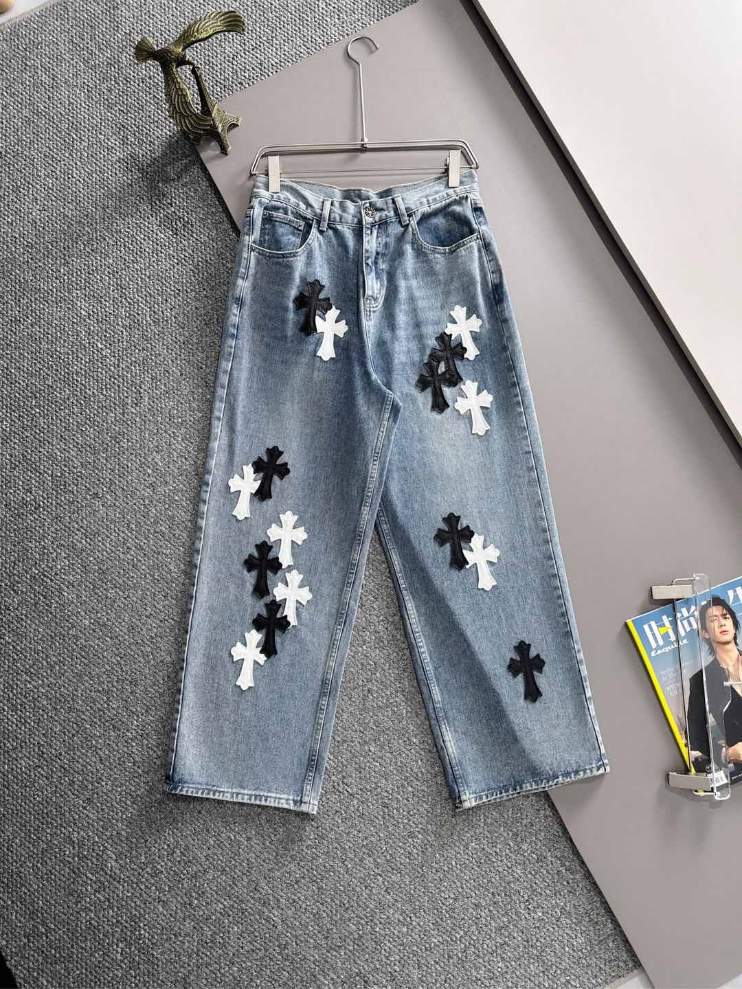 LuxluxHouse Best Quality Clothes Pants Chrome Hearts