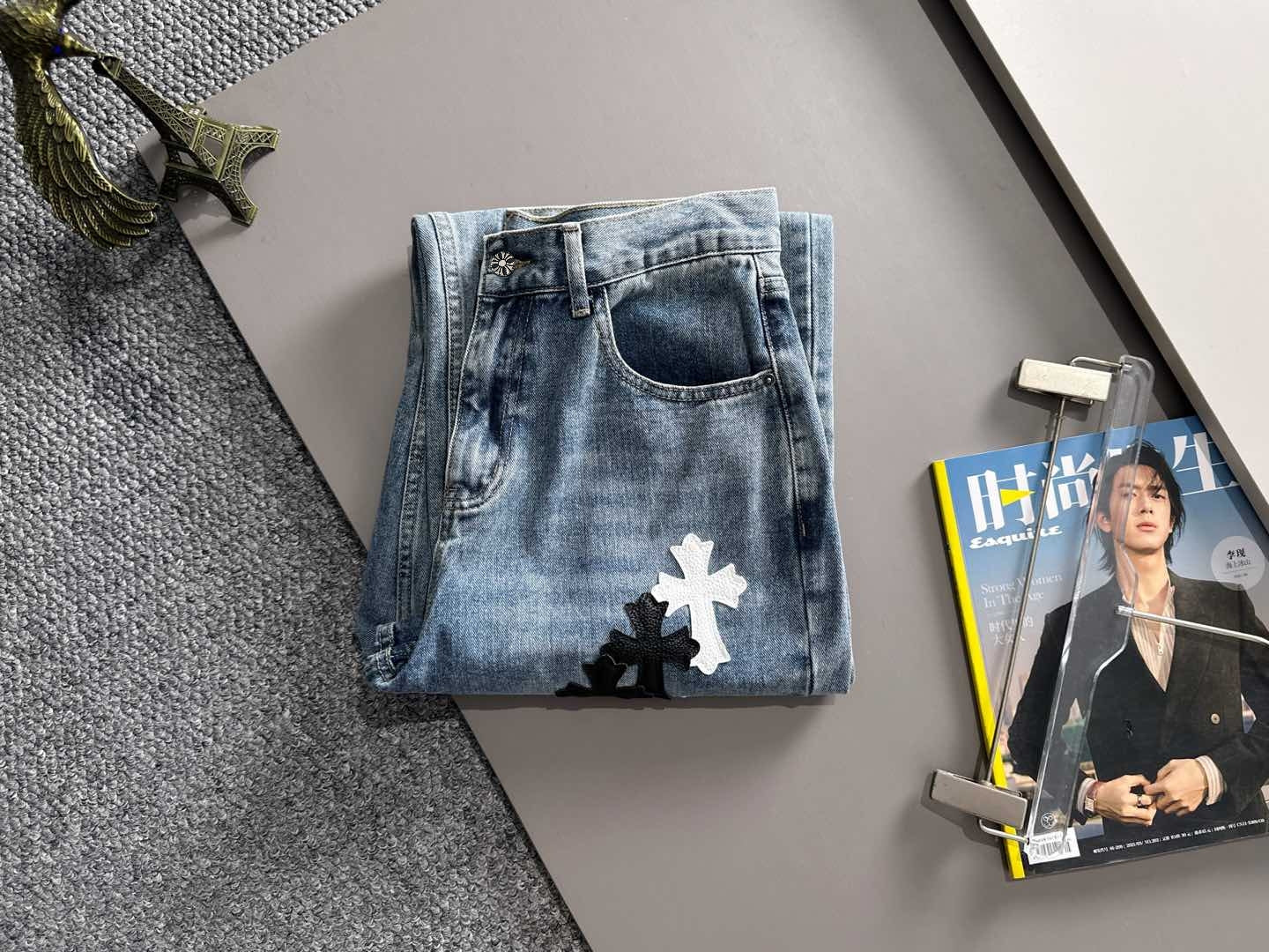 LuxluxHouse Best Quality Clothes Pants Chrome Hearts
