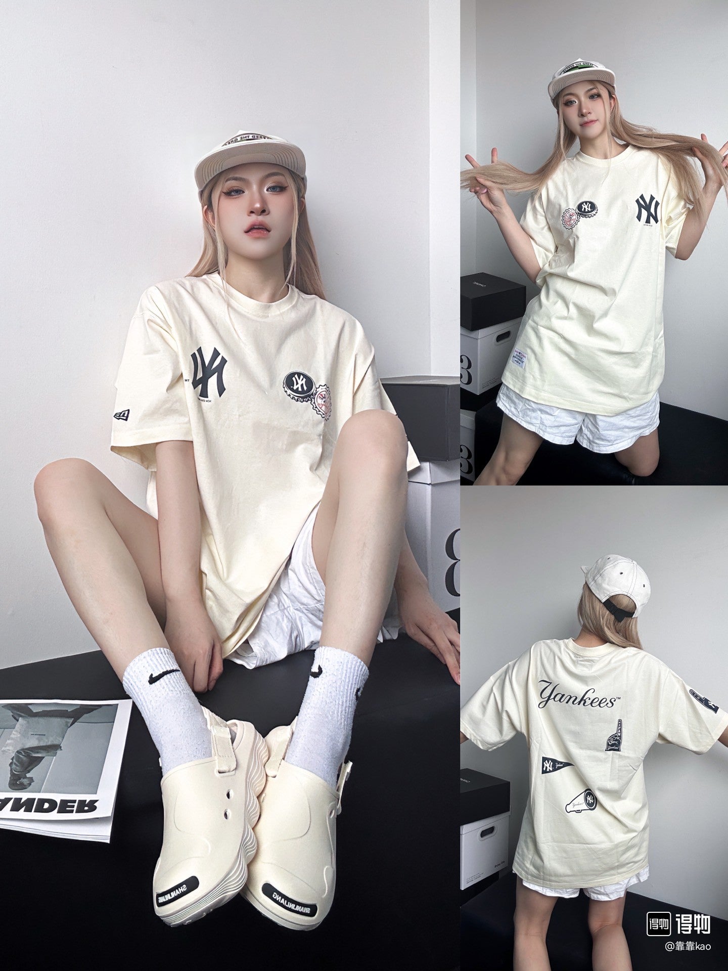 LuxluxHouse Best Quality Clothes The North Face & MLB T-shirt