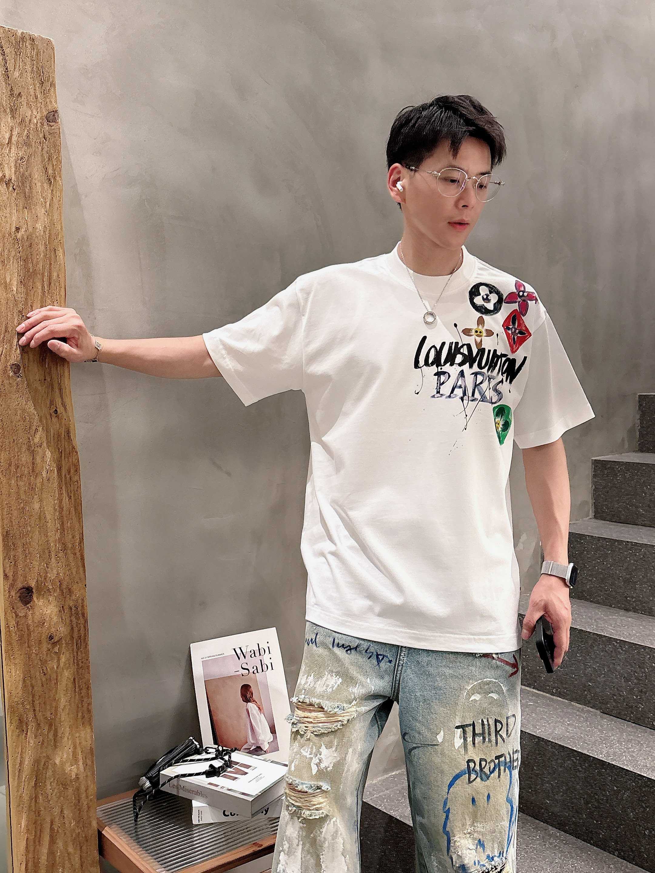 LuxluxHouse Best Quality Clothes T-shirt Louis Vuitton