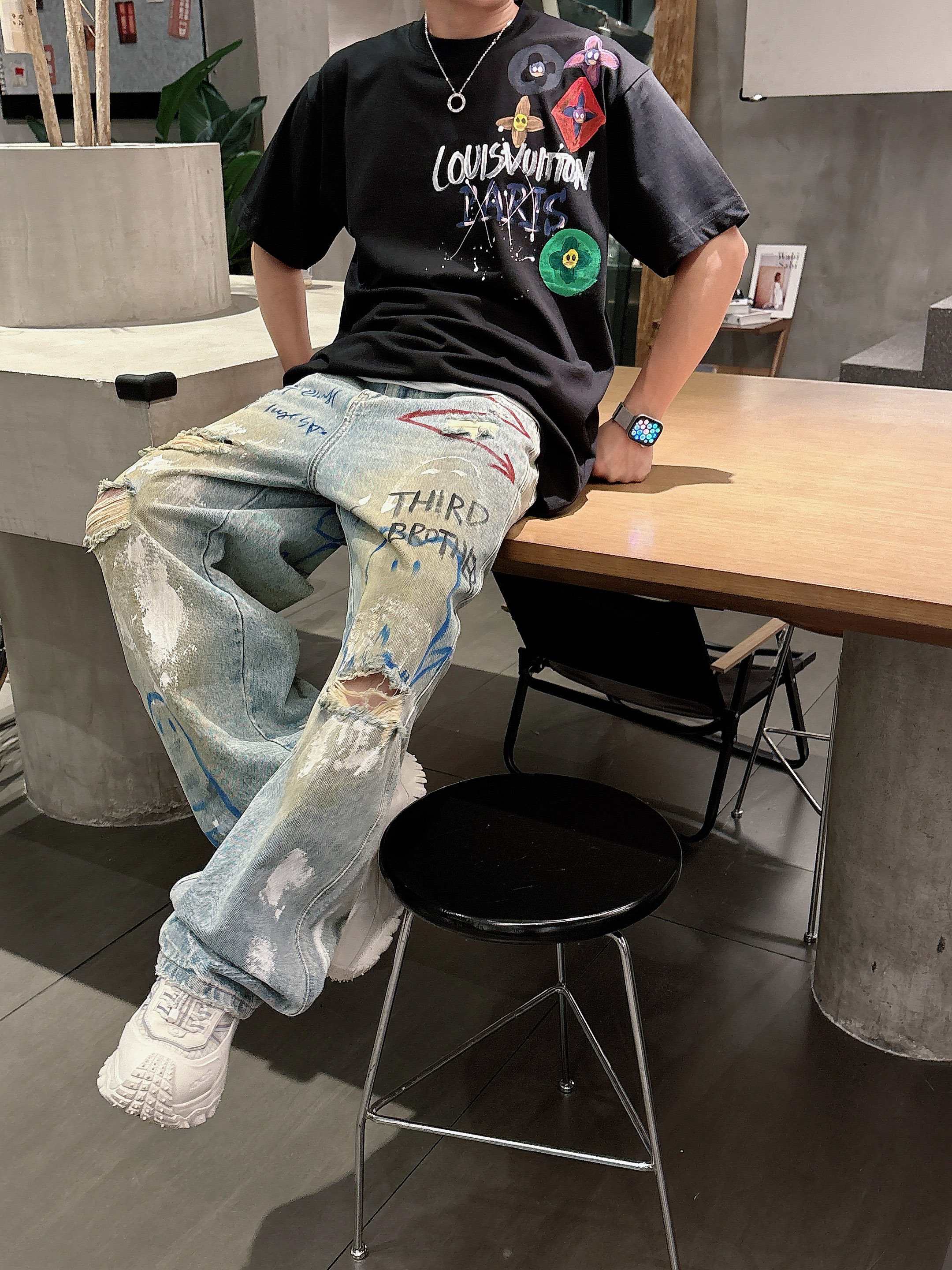 LuxluxHouse Best Quality Clothes T-shirt Louis Vuitton