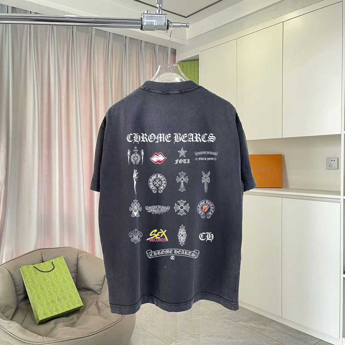 LuxluxHouse Best Quality Clothes Chrome Hearts T-shirt