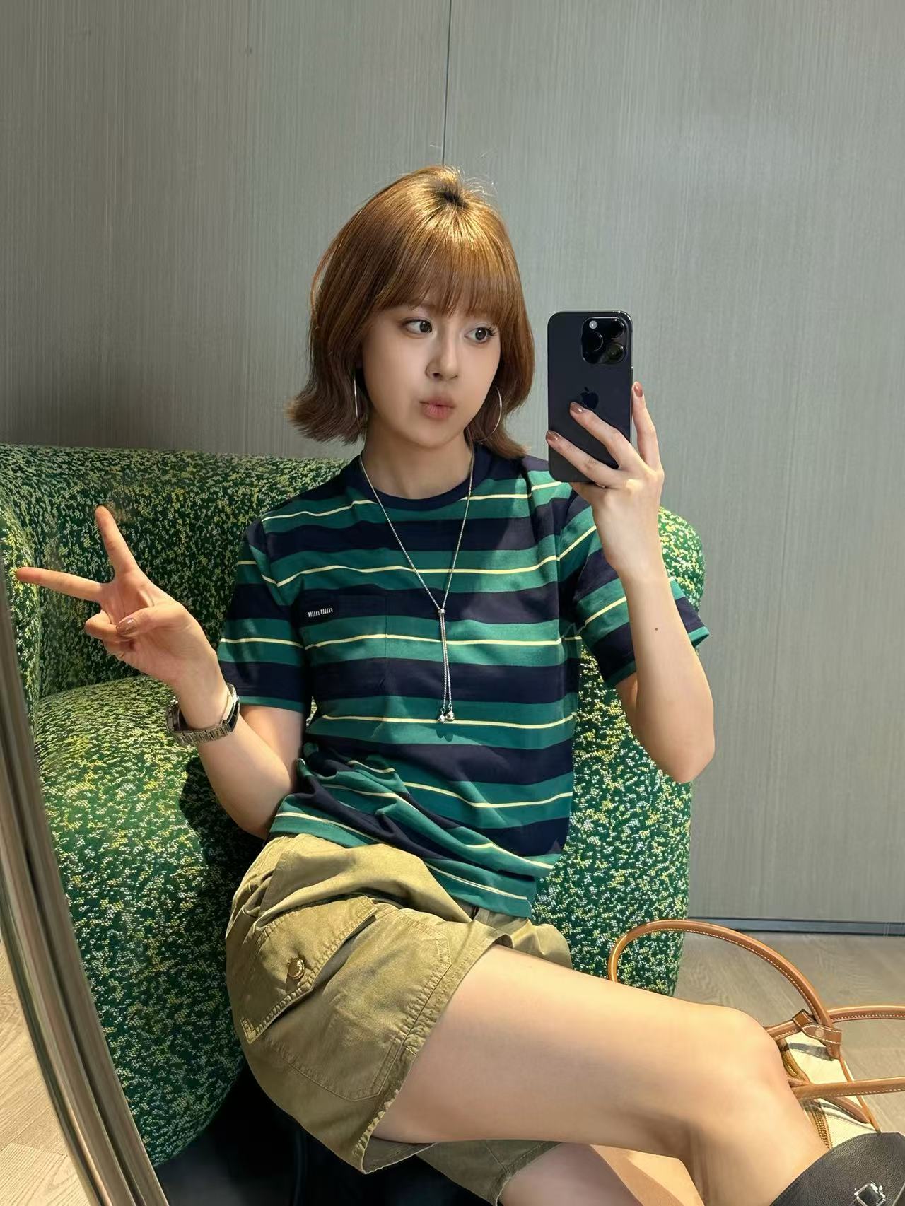 LuxluxHouse Best Quality Clothes Miu Miu T-shirt