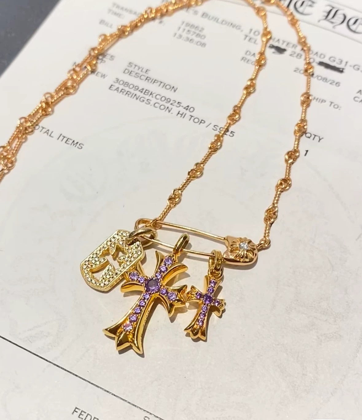 LuxluxHouse Best Quality Accessories Necklace Chrome Hearts