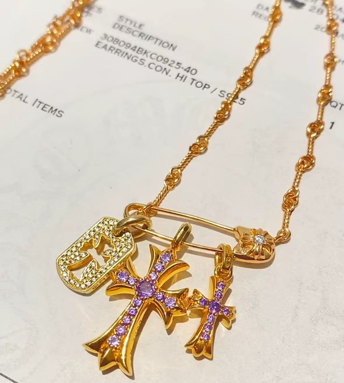 LuxluxHouse Best Quality Accessories Necklace Chrome Hearts