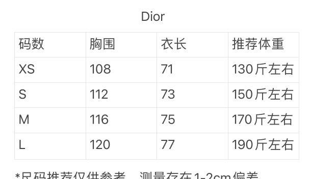 LuxluxHouse Best Quality Clothes T-shirt Dior