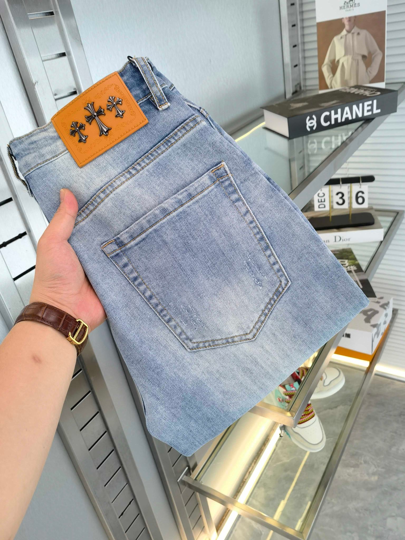 LuxluxHouse Best Quality Clothes Pants Chrome Hearts