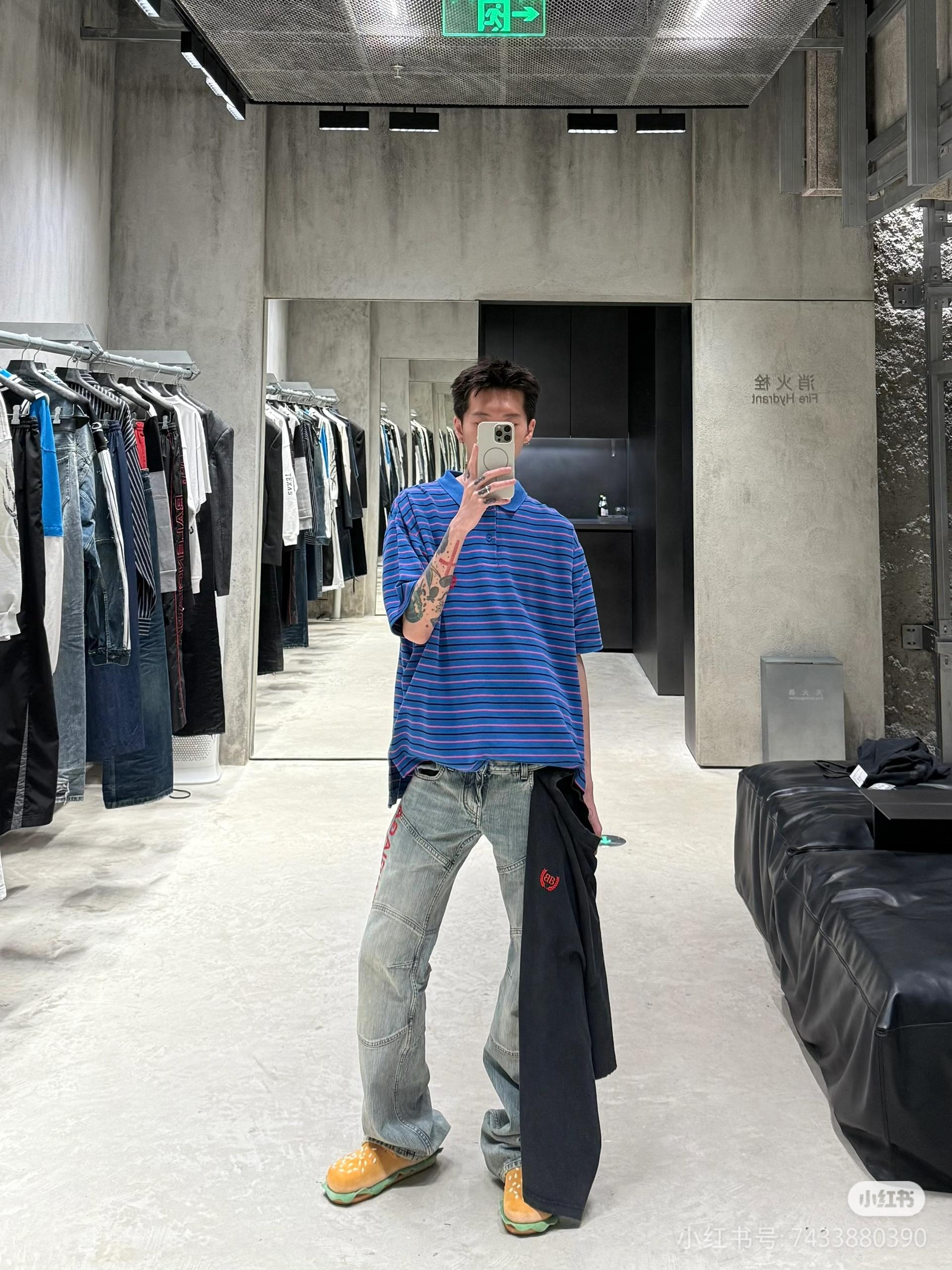 LuxluxHouse Best Quality Clothes Balenciaga Shirts&Polo