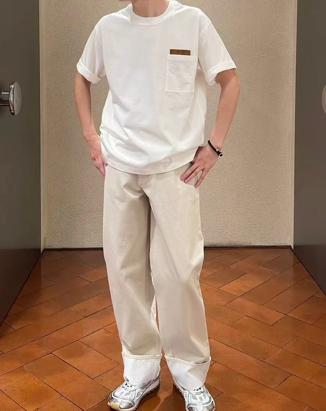 LuxluxHouse Best Quality Clothes Off White T-shirt