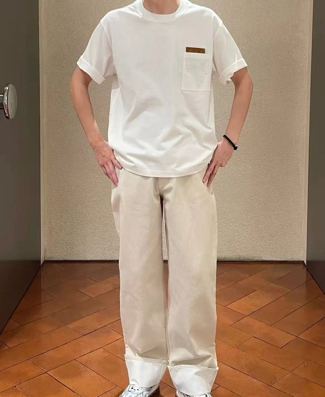 LuxluxHouse Best Quality Clothes Off White T-shirt