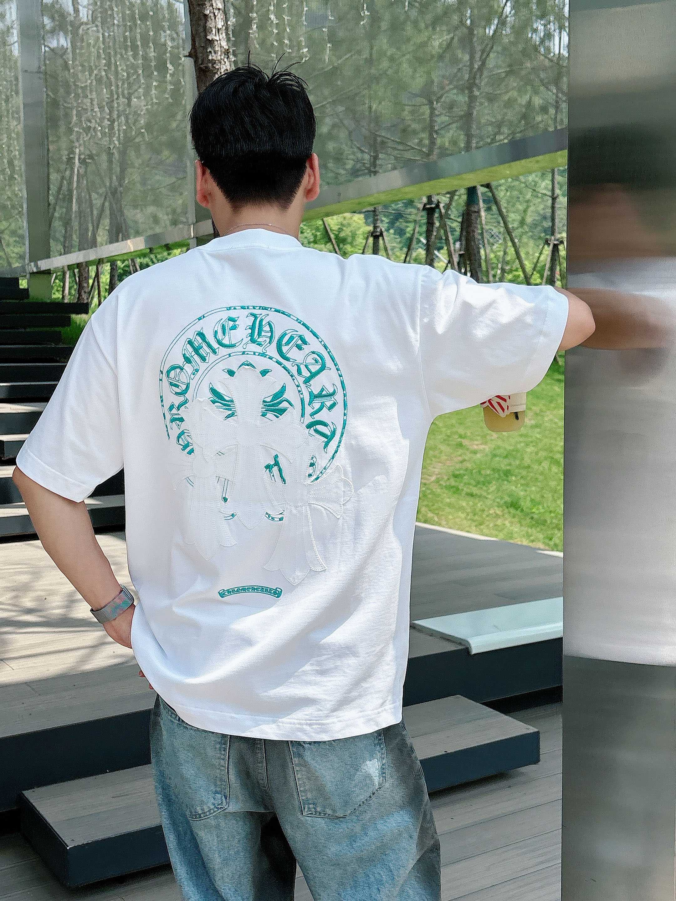 LuxluxHouse Best Quality Clothes Chrome Hearts T-shirt