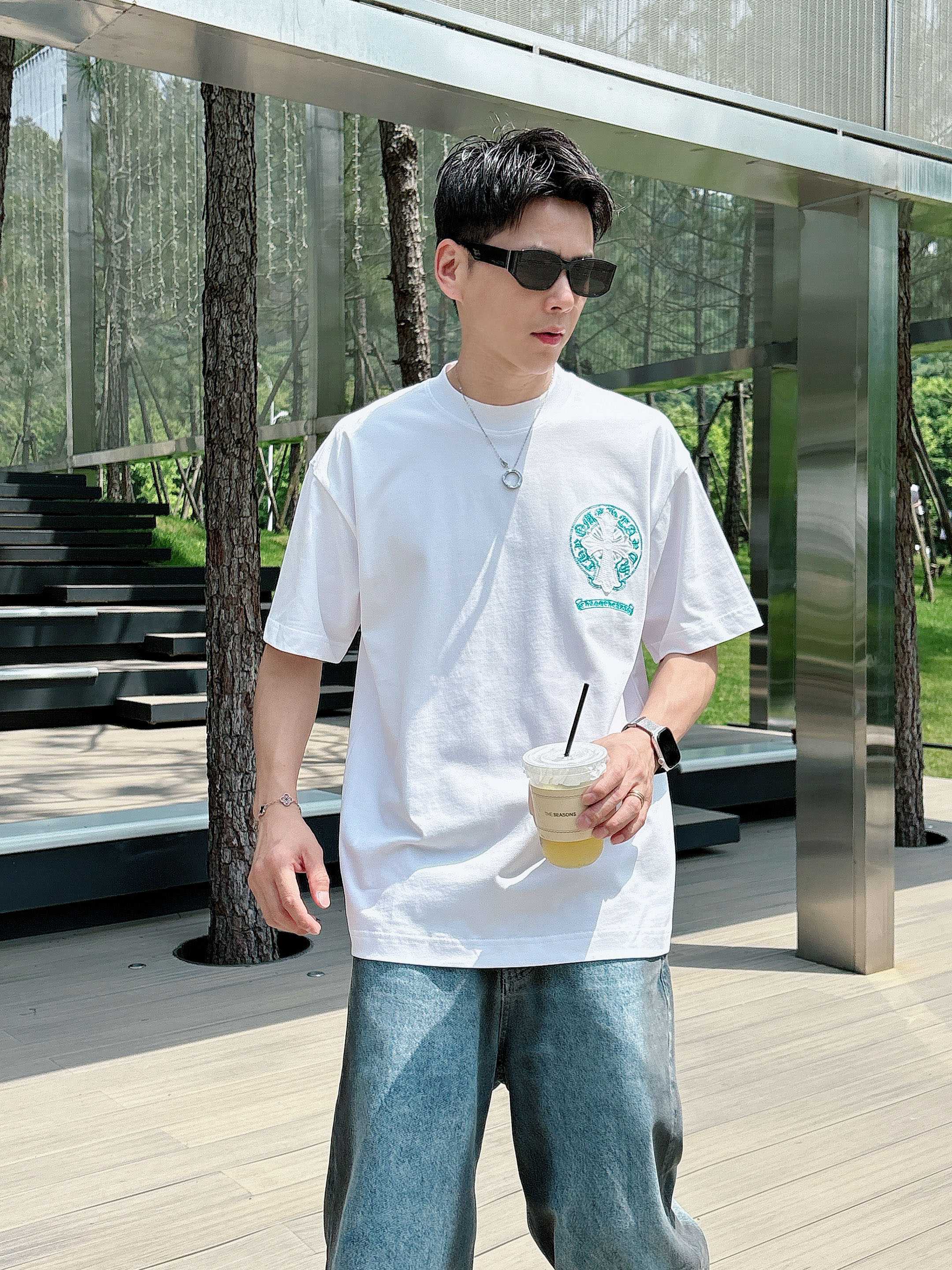 LuxluxHouse Best Quality Clothes Chrome Hearts T-shirt