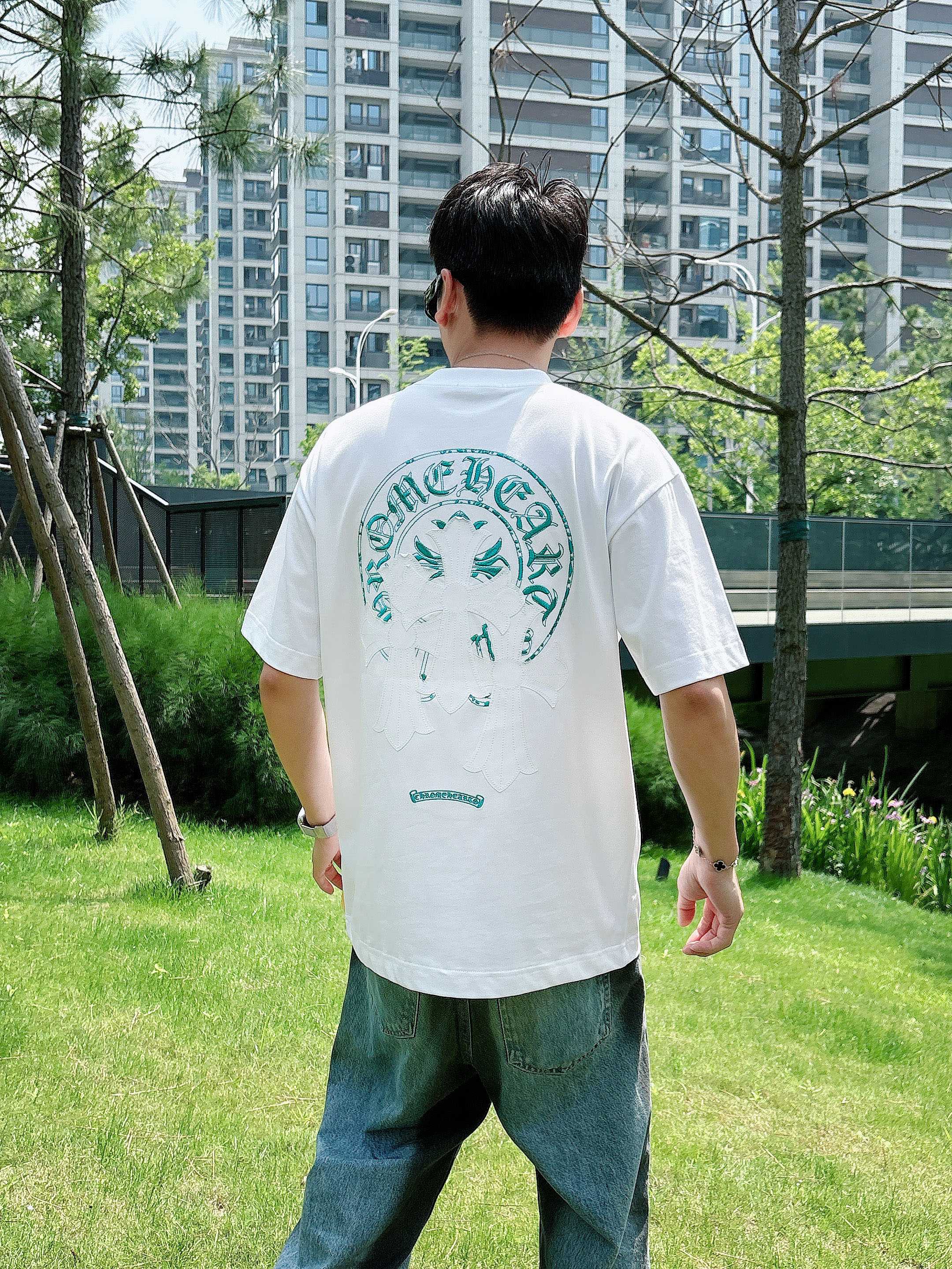 LuxluxHouse Best Quality Clothes Chrome Hearts T-shirt