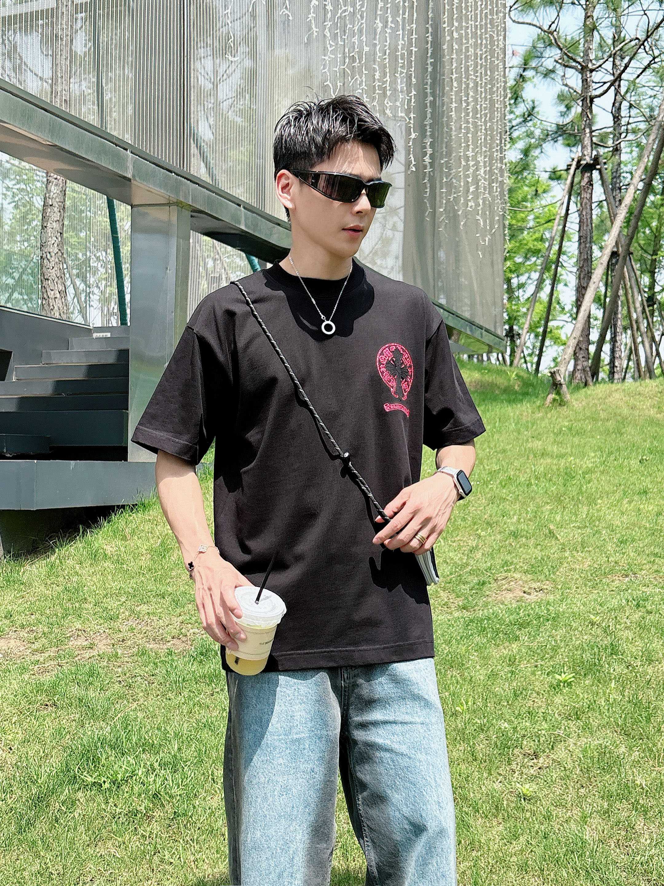 LuxluxHouse Best Quality Clothes Chrome Hearts T-shirt