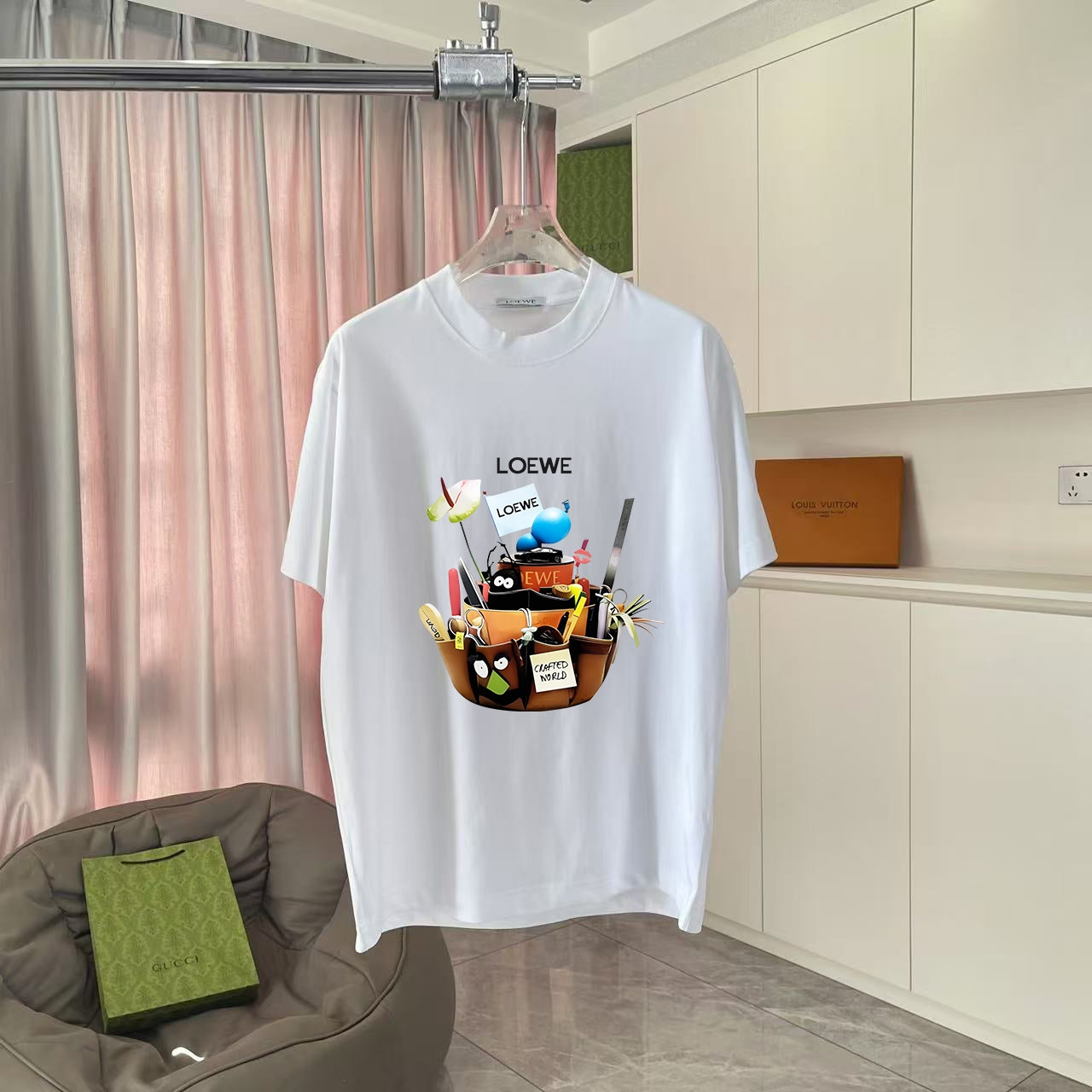 LuxluxHouse Best Quality Clothes T-shirt Loewe