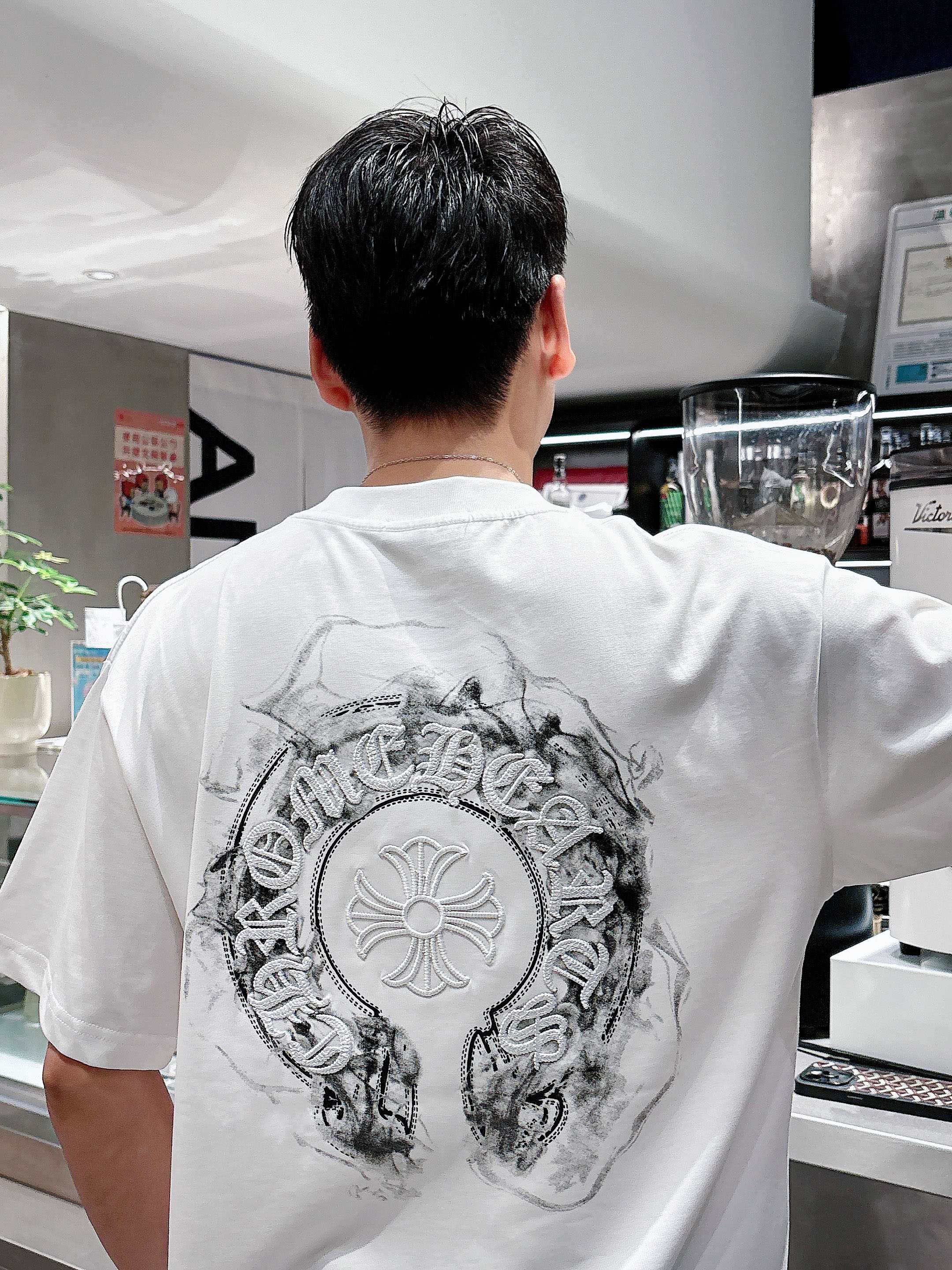 LuxluxHouse Best Quality Clothes Chrome Hearts T-shirt