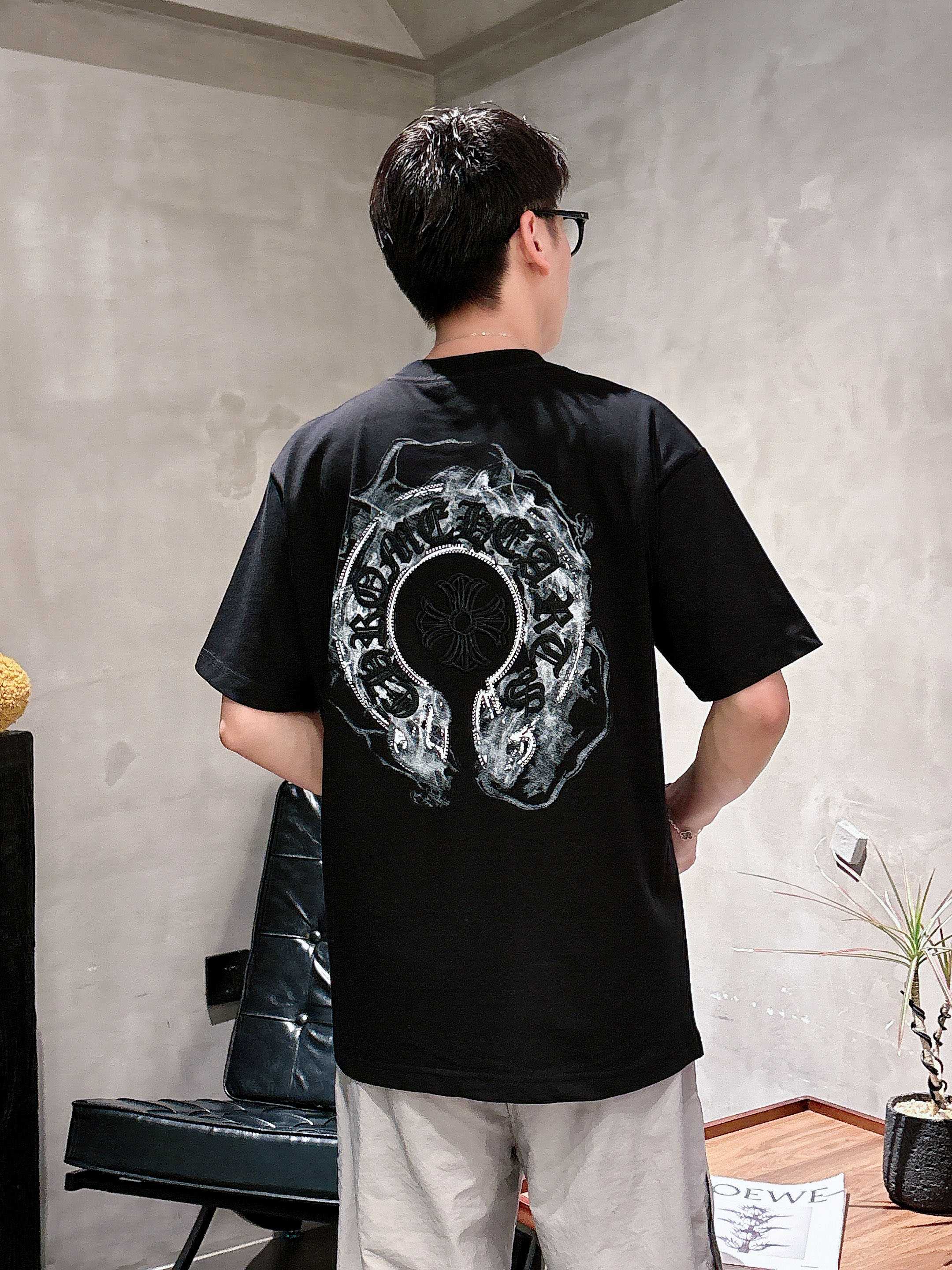 LuxluxHouse Best Quality Clothes Chrome Hearts T-shirt