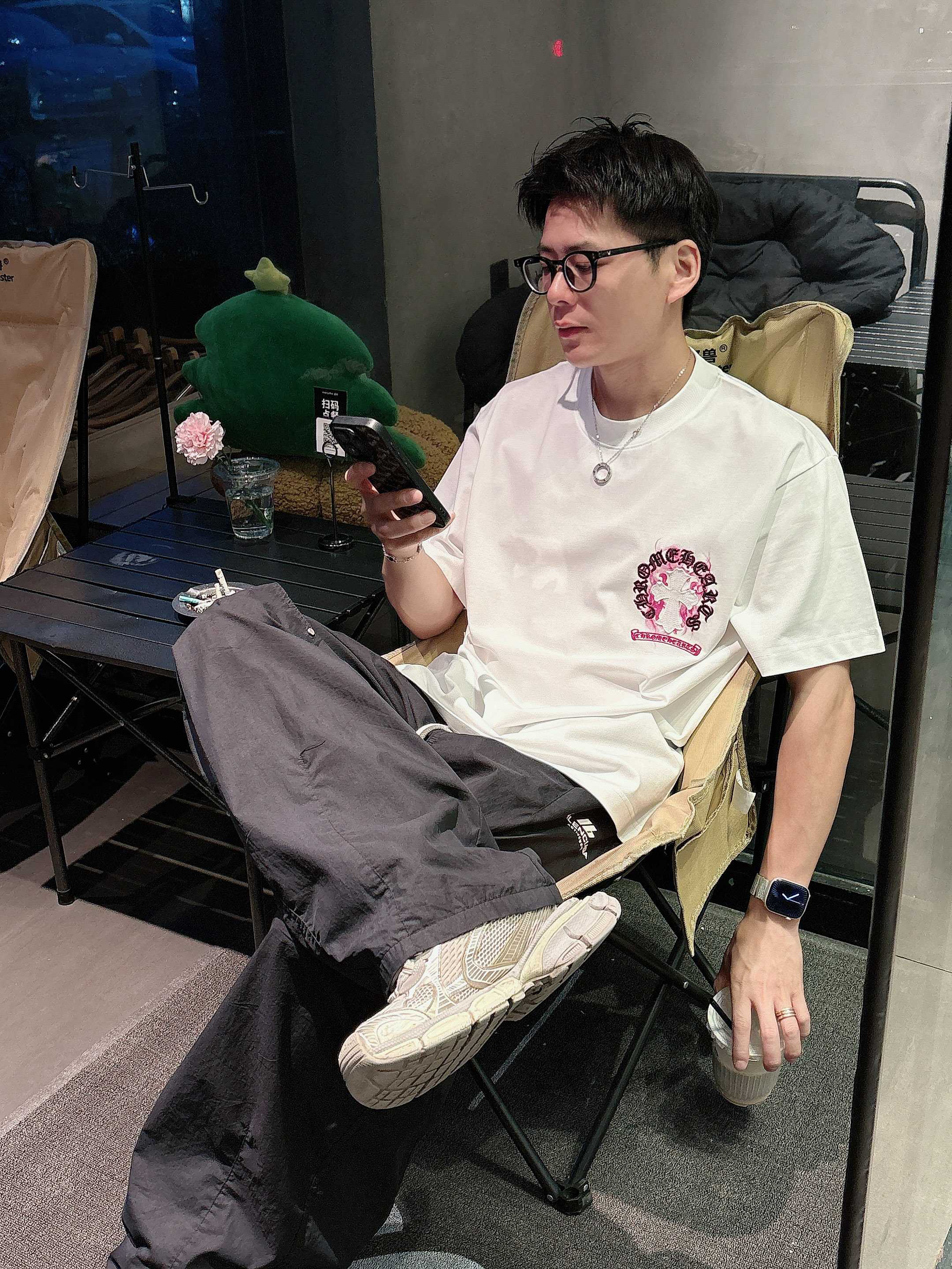 LuxluxHouse Best Quality Clothes Chrome Hearts T-shirt