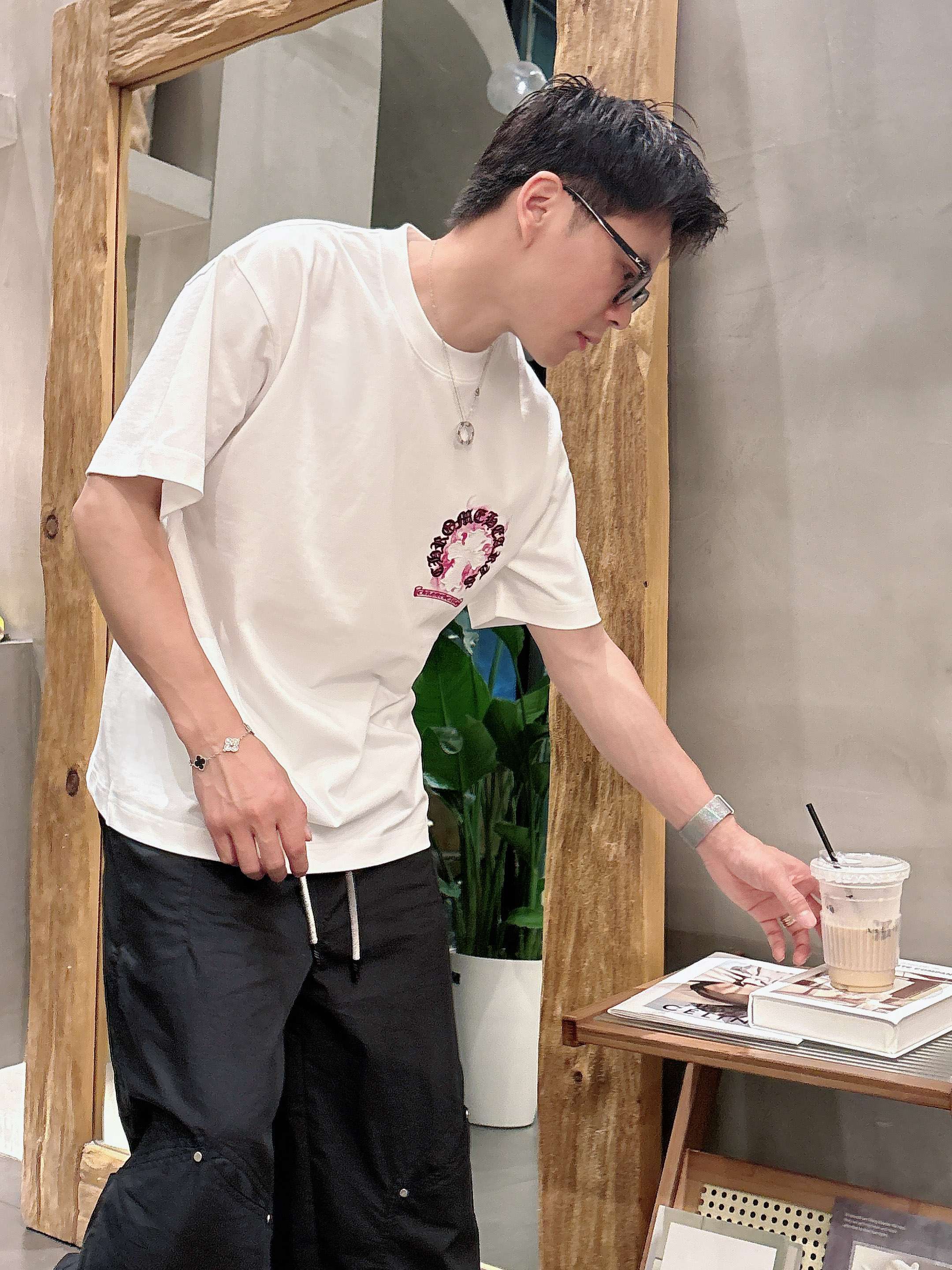 LuxluxHouse Best Quality Clothes Chrome Hearts T-shirt