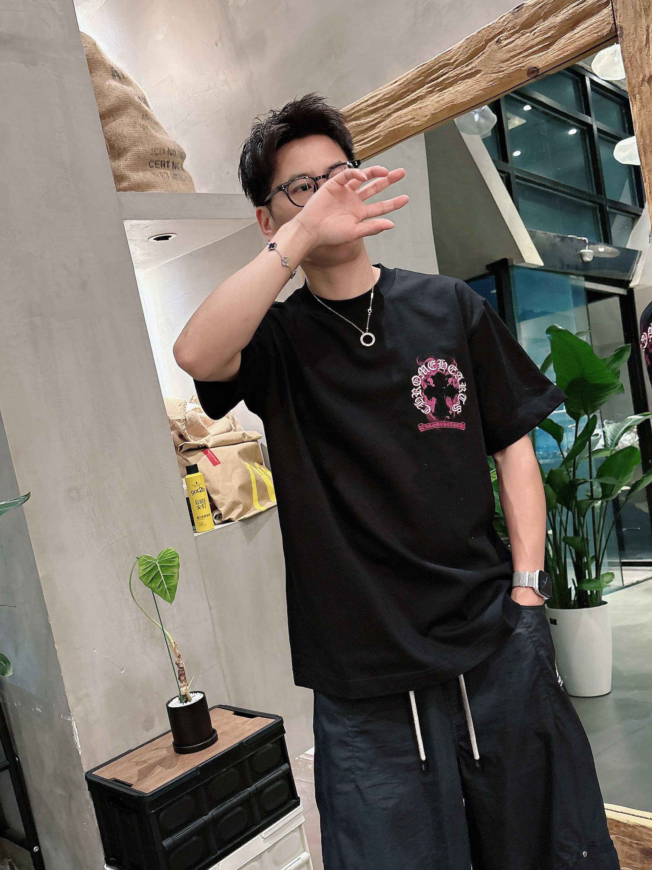 LuxluxHouse Best Quality Clothes Chrome Hearts T-shirt