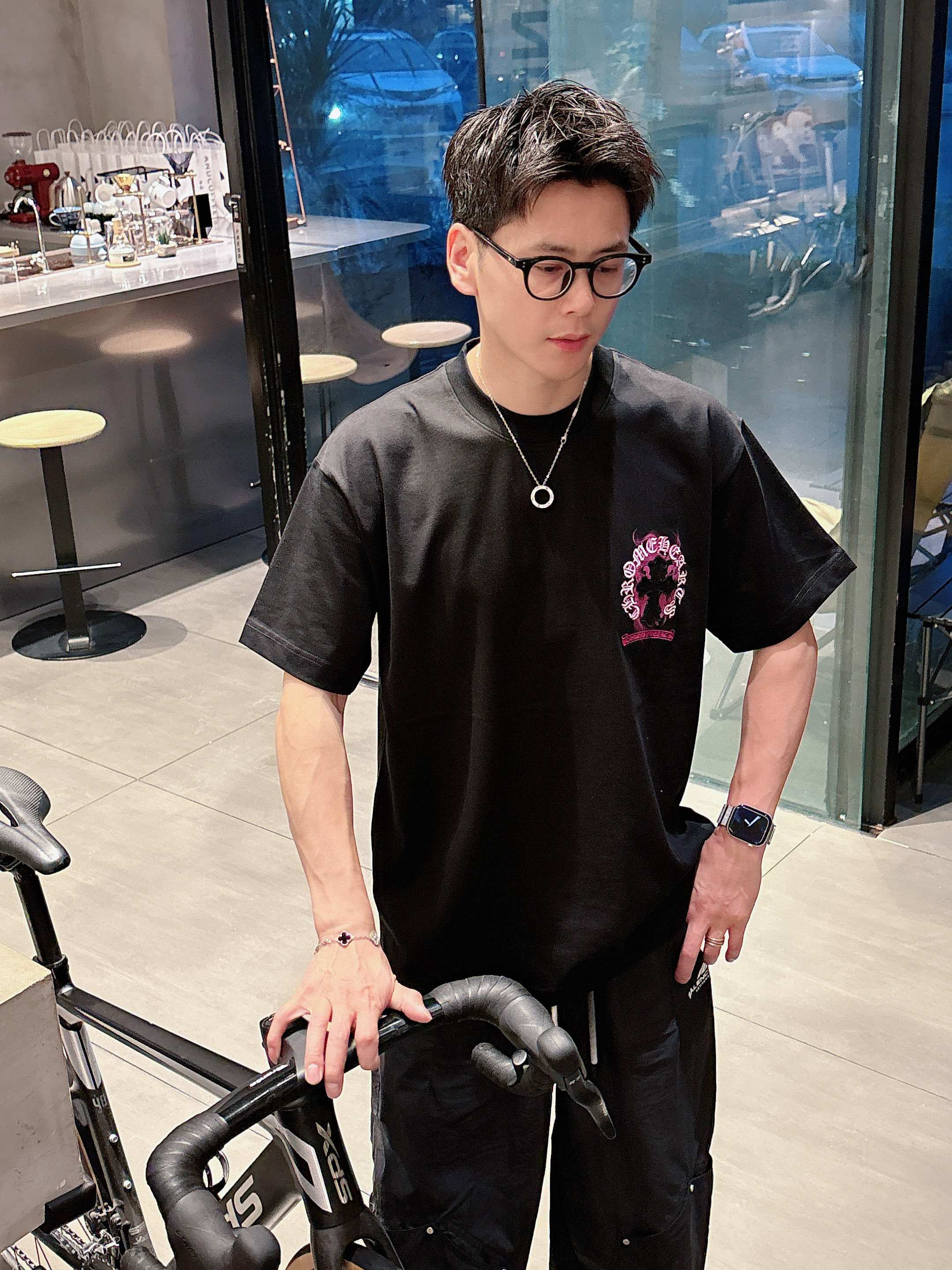 LuxluxHouse Best Quality Clothes Chrome Hearts T-shirt