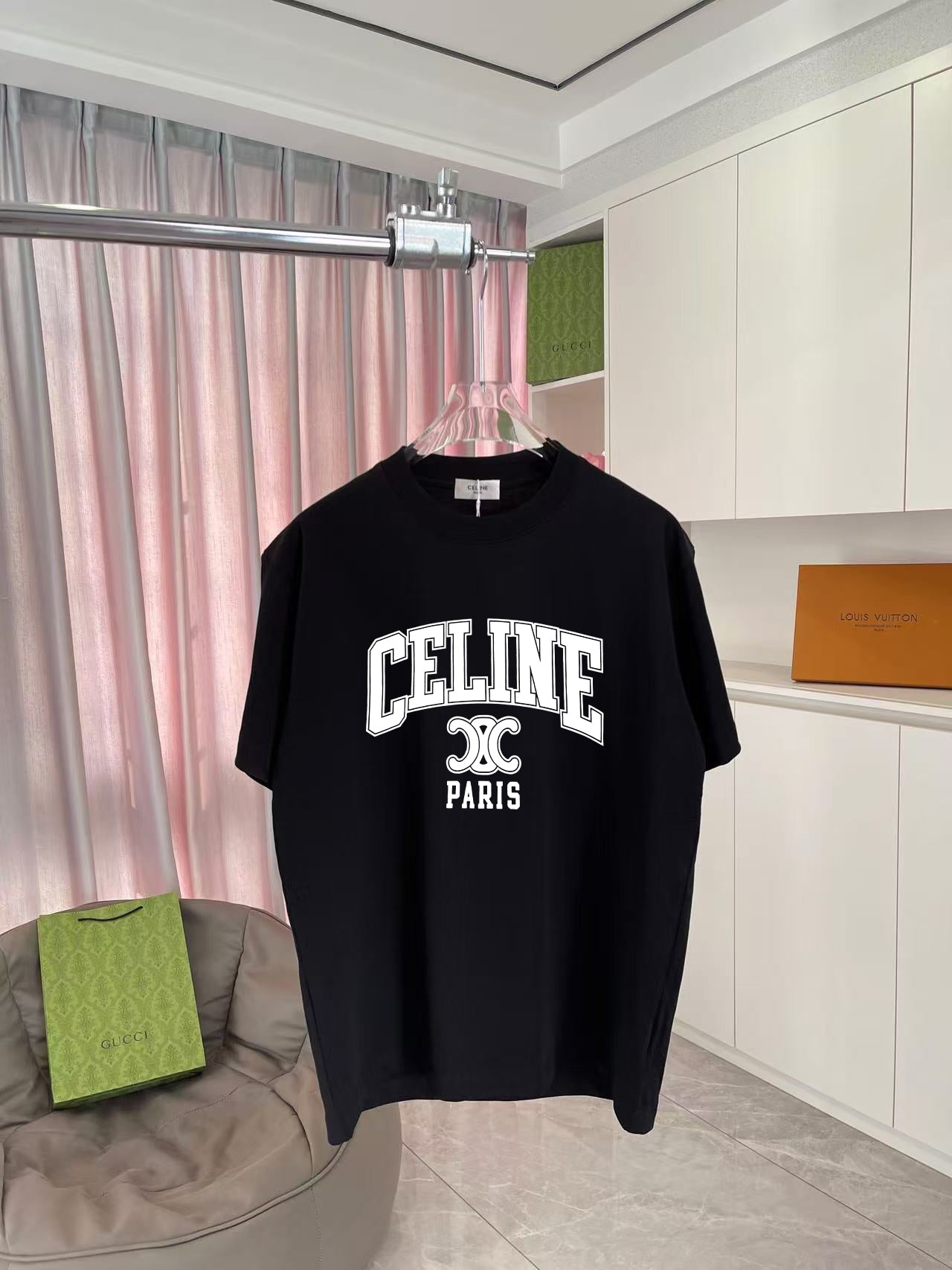 LuxluxHouse Best Quality Clothes T-shirt Celine