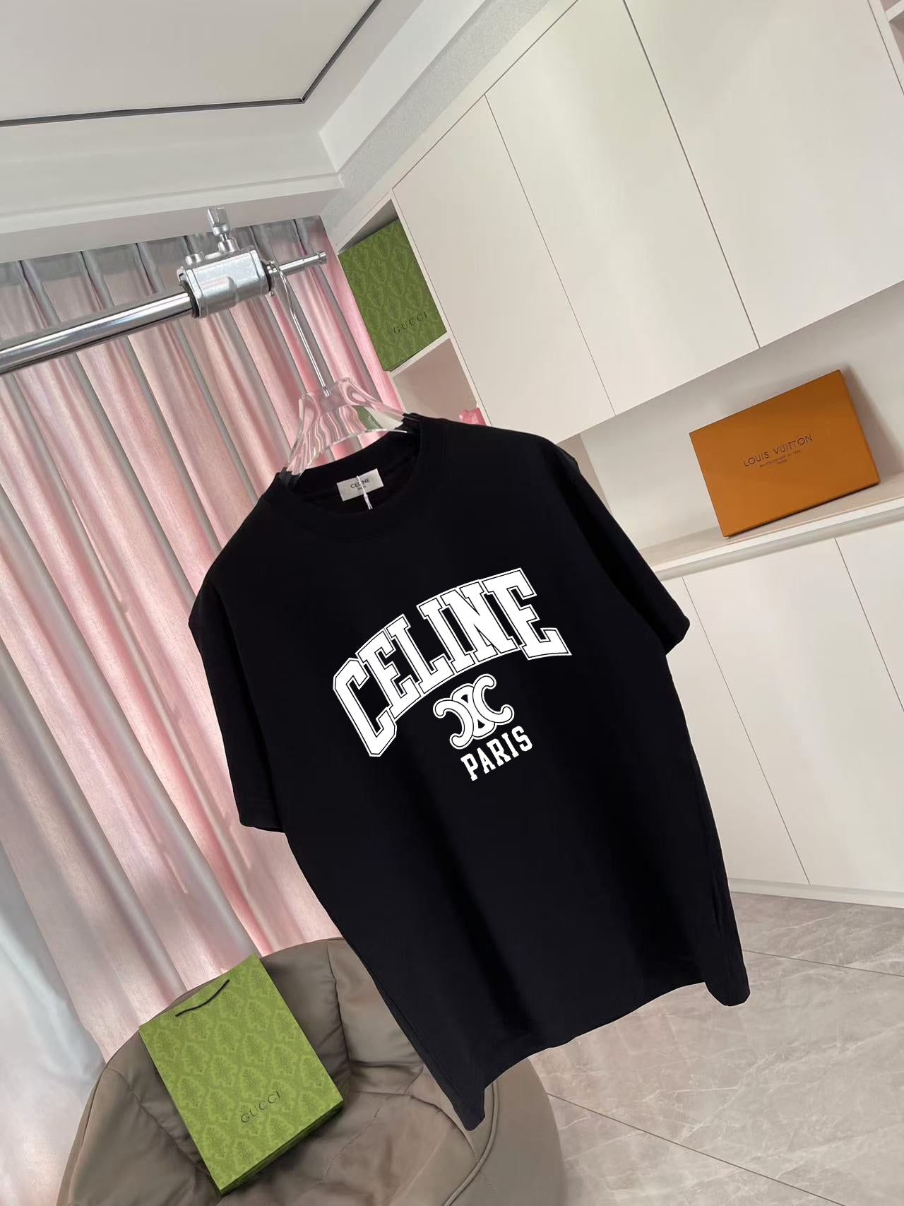 LuxluxHouse Best Quality Clothes T-shirt Celine