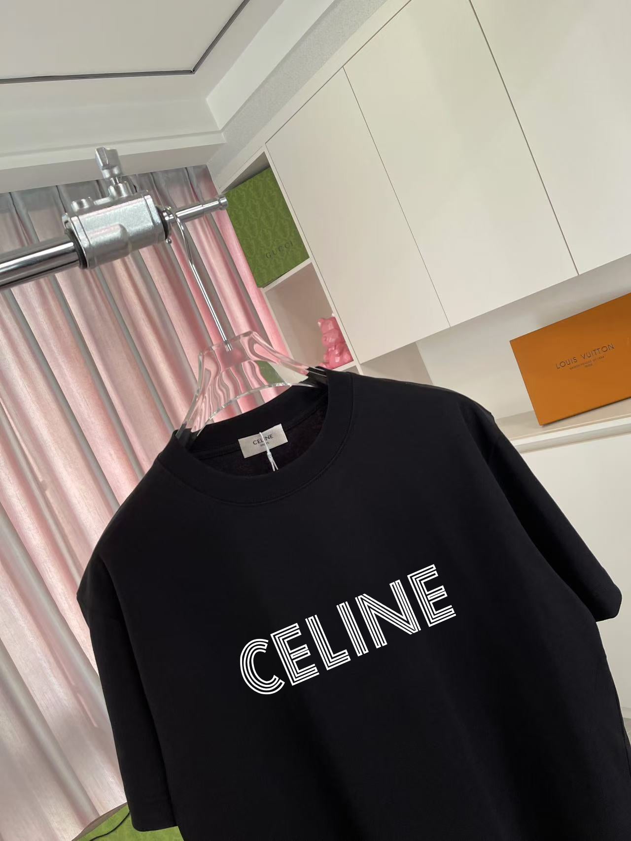 LuxluxHouse Best Quality Clothes T-shirt Celine