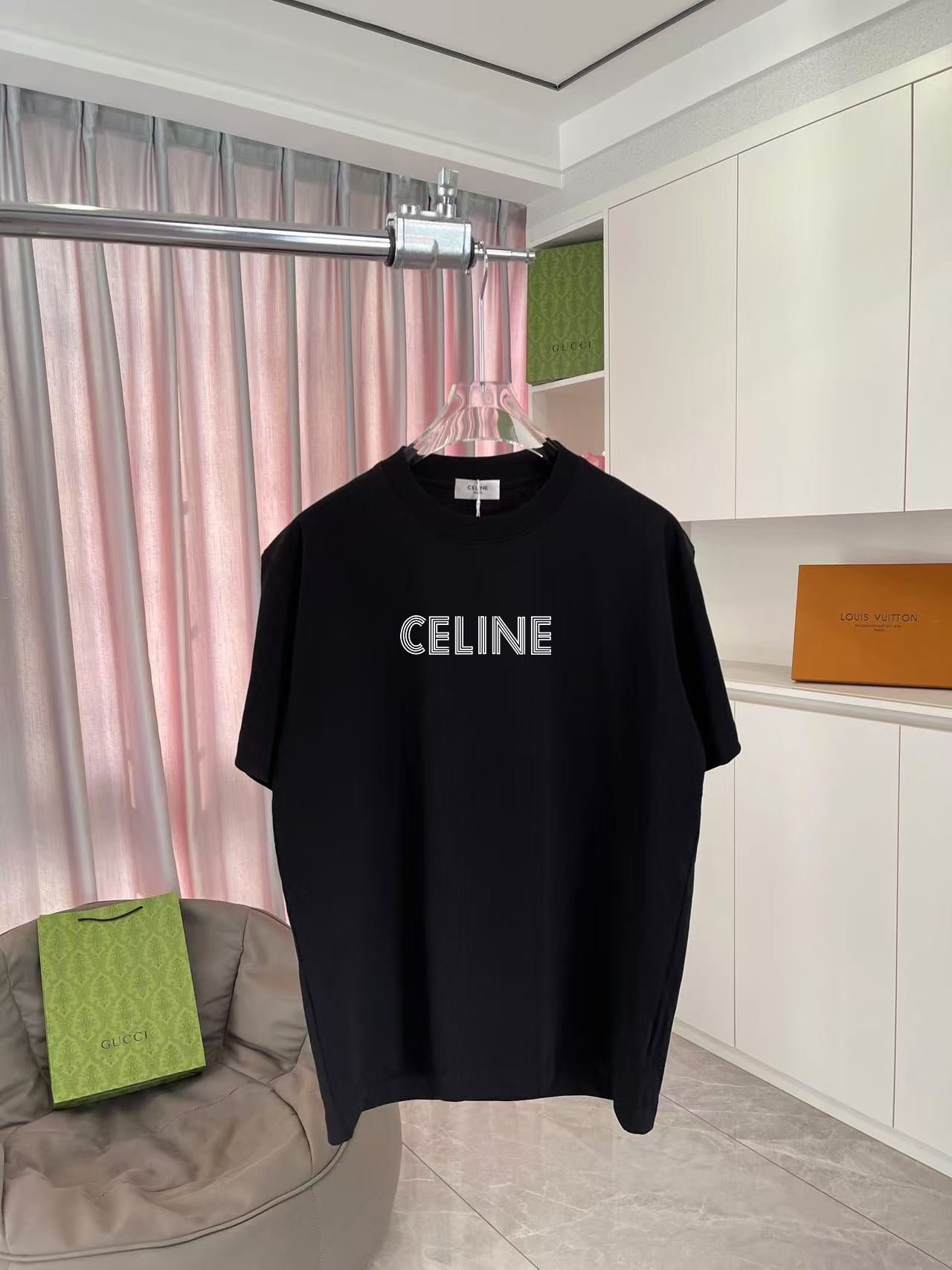LuxluxHouse Best Quality Clothes T-shirt Celine