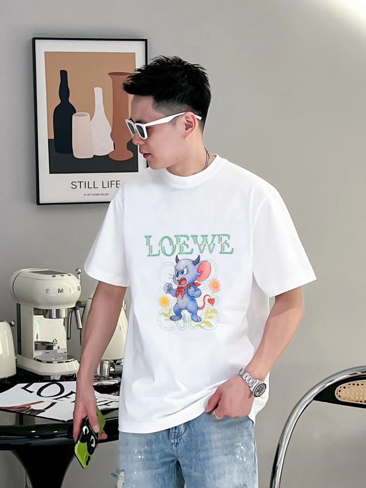 LuxluxHouse Best Quality Clothes T-shirt Loewe