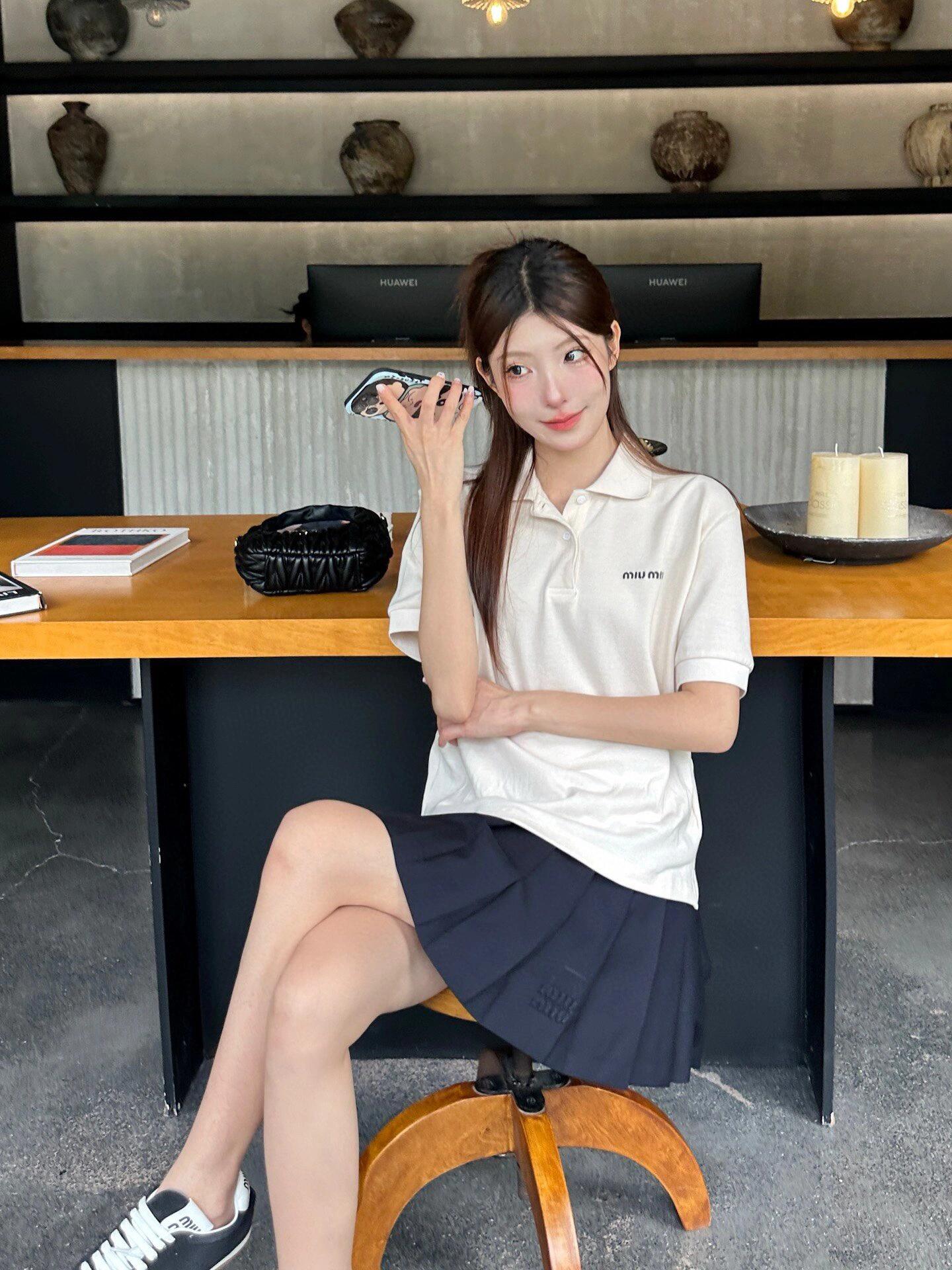 LuxluxHouse Best Quality Clothes Miu Miu Shirts&Polo