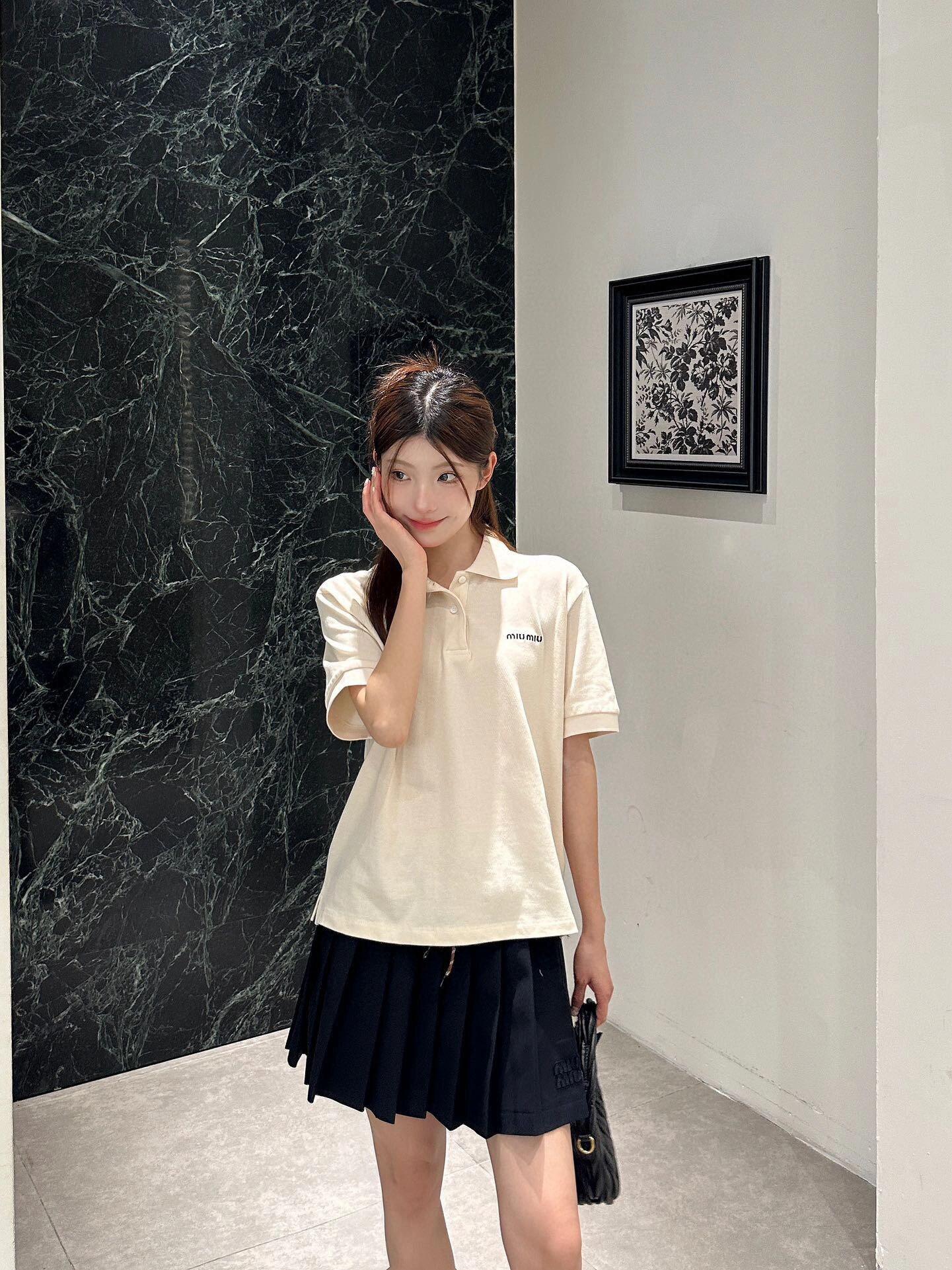 LuxluxHouse Best Quality Clothes Miu Miu Shirts&Polo