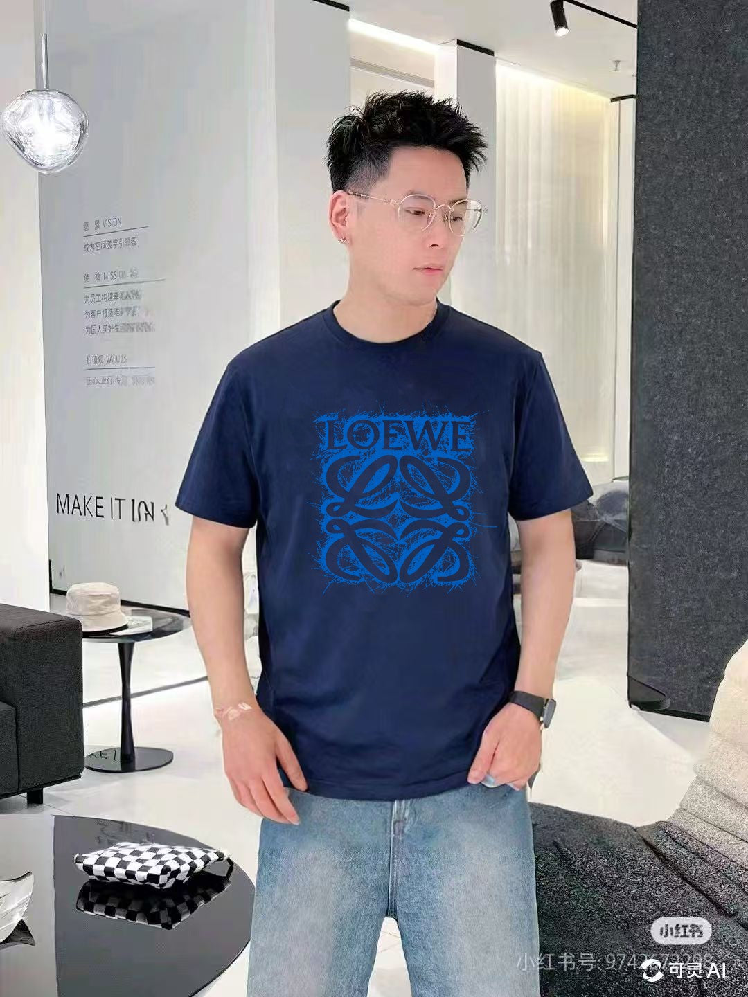 LuxluxHouse Best Quality Clothes T-shirt Loewe