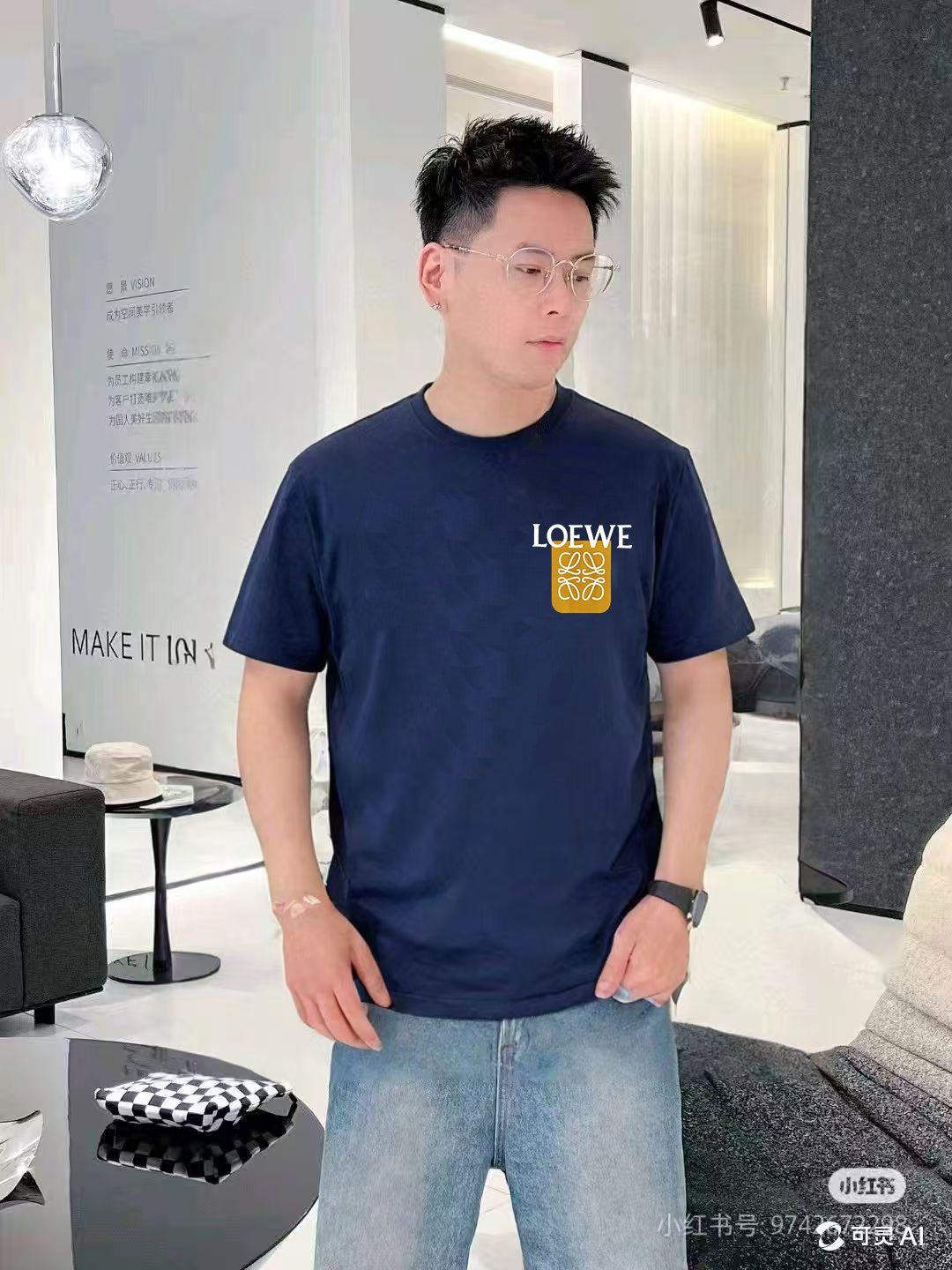 LuxluxHouse Best Quality Clothes T-shirt Loewe