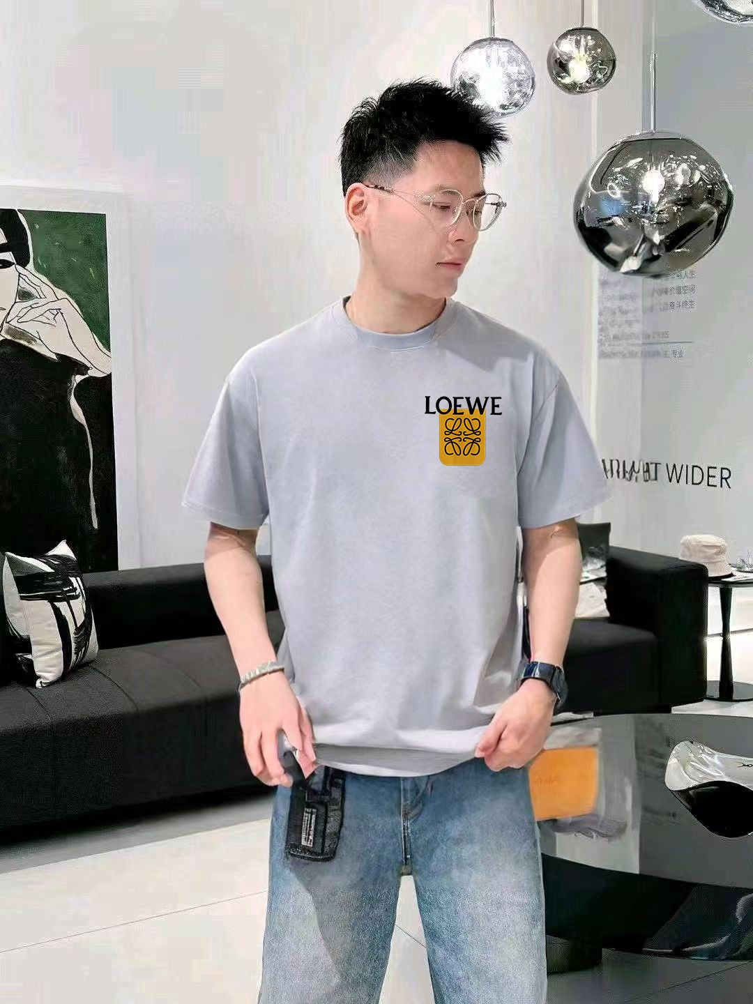 LuxluxHouse Best Quality Clothes T-shirt Loewe