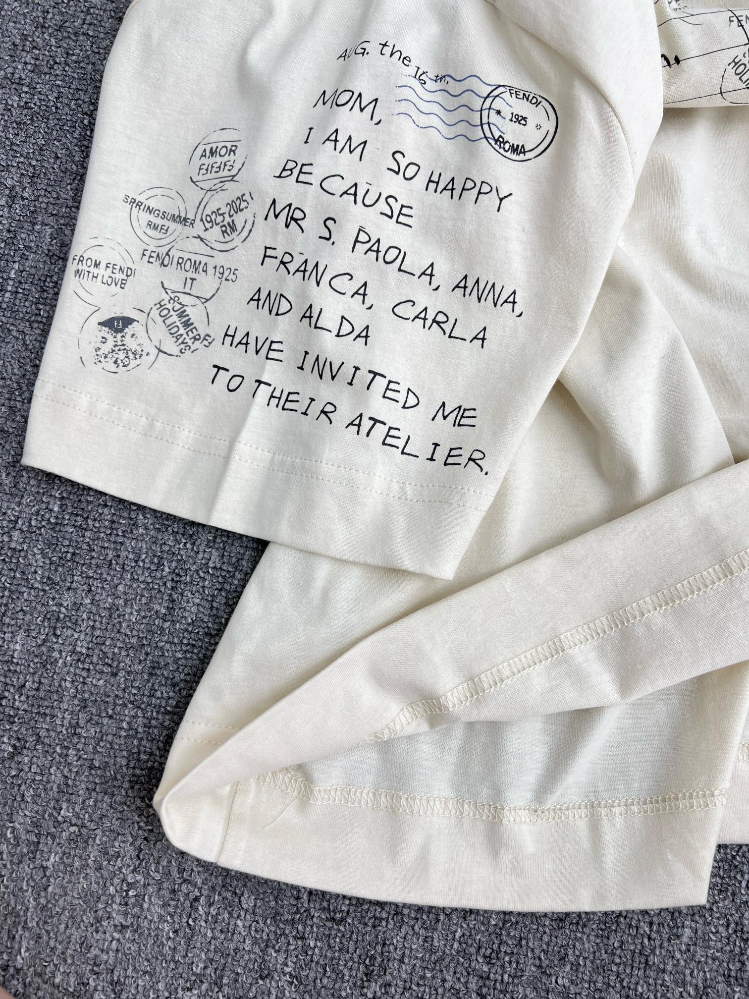 LuxluxHouse Best Quality Clothes Fendi T-shirt