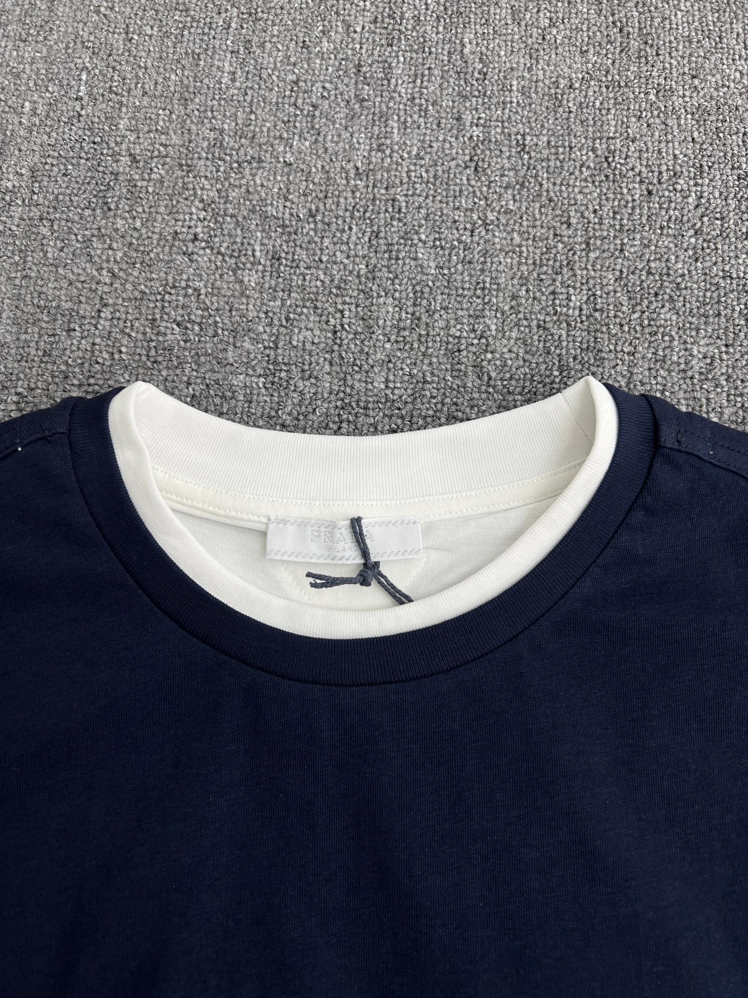 LuxluxHouse Best Quality Clothes T-shirt Prada