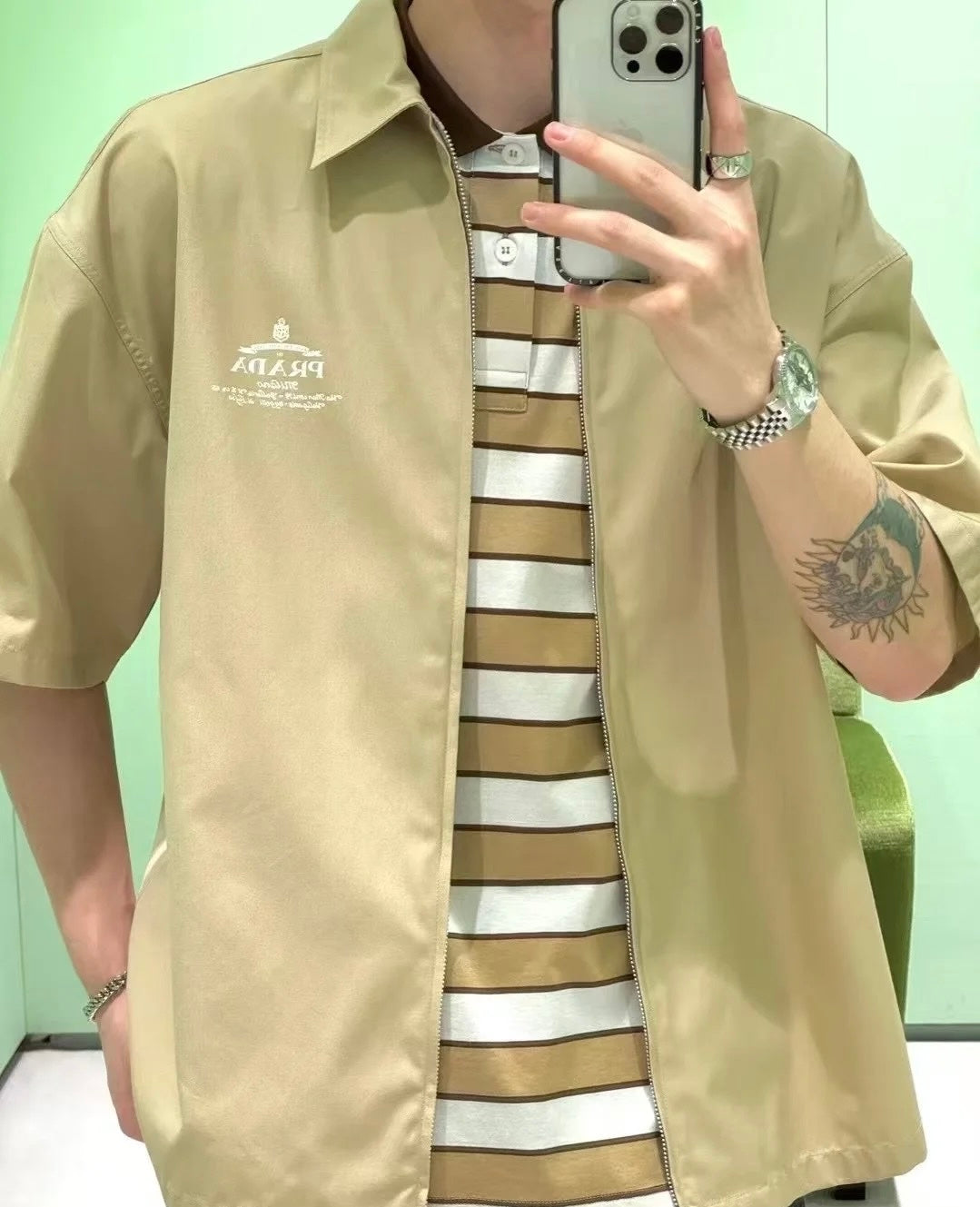 LuxluxHouse Best Quality Clothes Shirts&Polo Prada