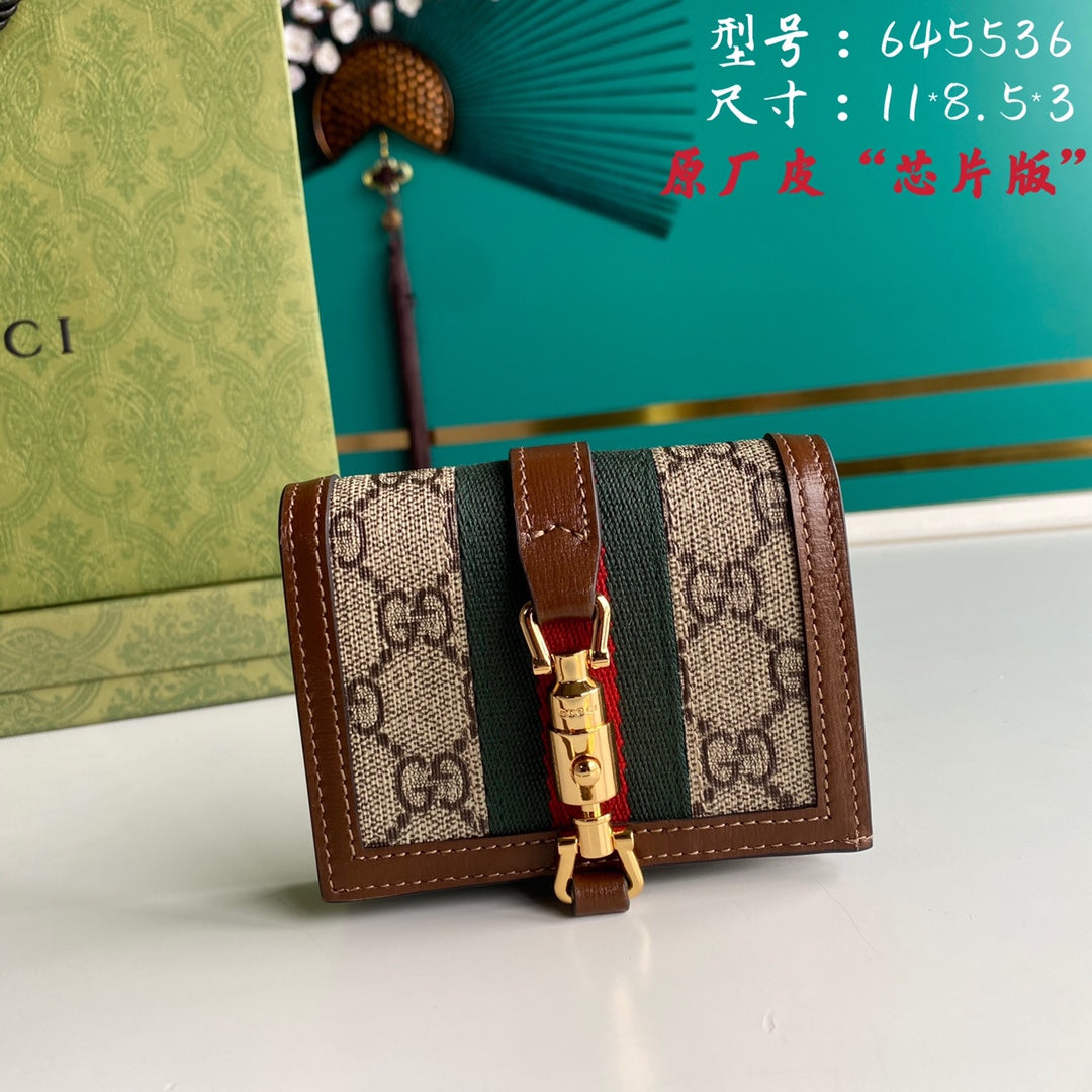 LuxluxHouse Great quality Gucci Bag Top Quality 11*8.5*3cm Free shipping